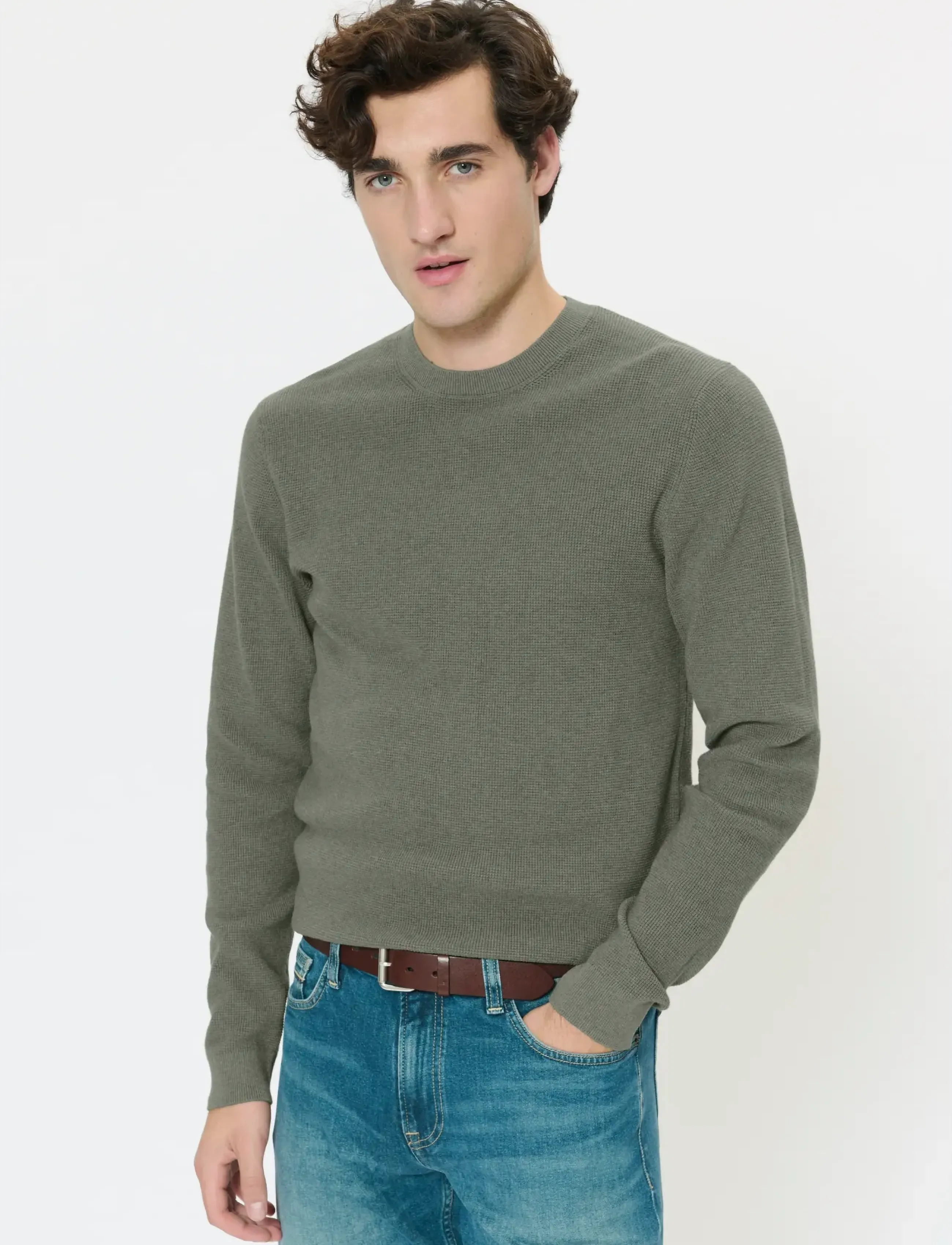 Matinique MAlagoon - Strickmode - SEA SPRAY / khaki/green