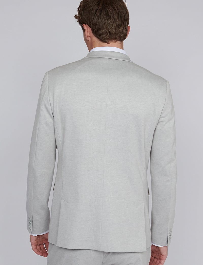 Matinique - MAgeorge Jersey - enkeltradede blazere - ghost gray - 4