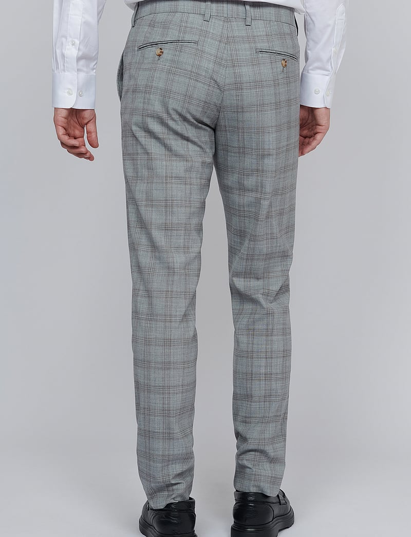 Matinique - MAlas - kostymbyxor - ghost gray melange - 4