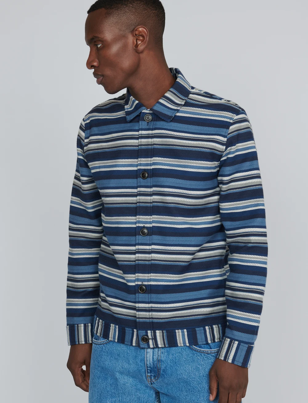 Matinique - MAgrout Heritage - overshirts - captain's blue - 4