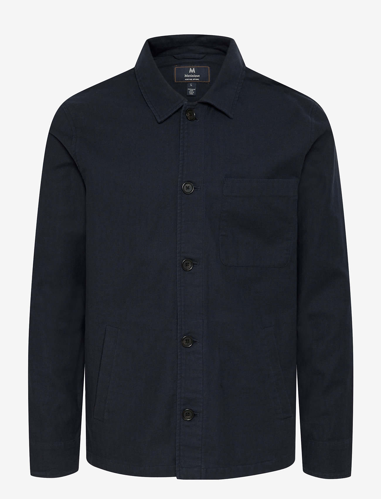 Matinique - MAorignal Heritage - linen shirts - dark navy - 1