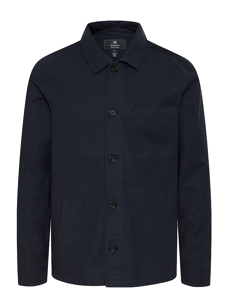 Matinique - MAorignal Heritage - linen shirts - dark navy - 1