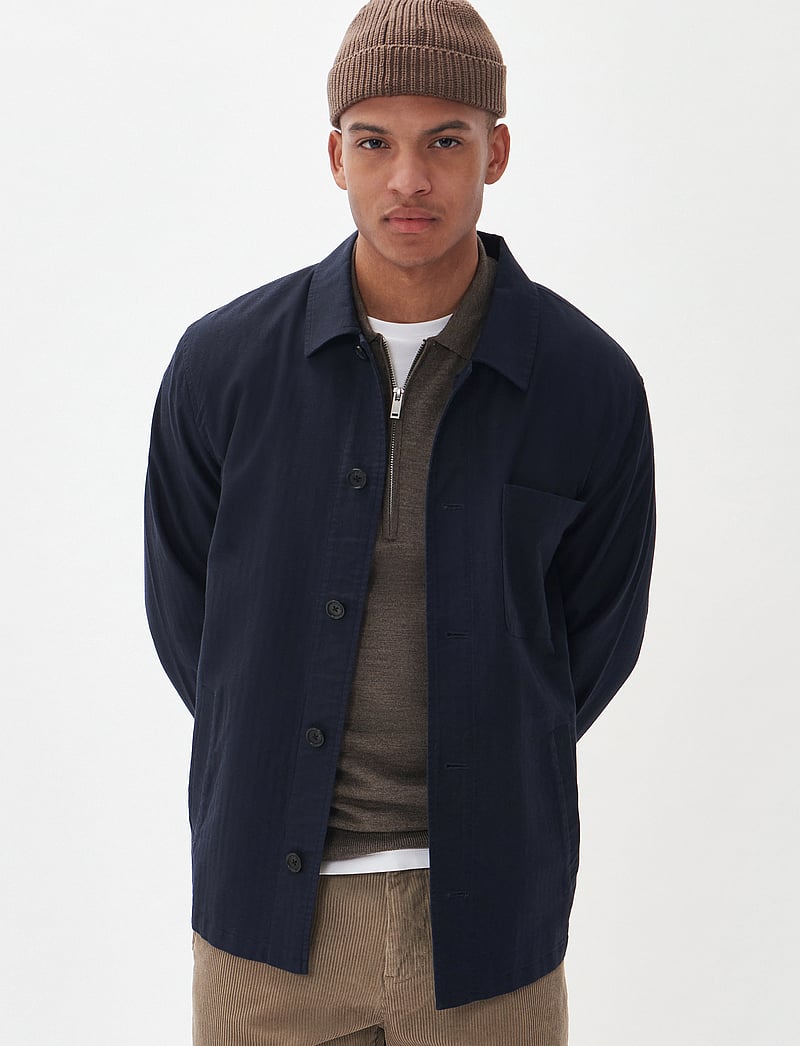 Matinique - MAorignal Heritage - linen shirts - dark navy - 0