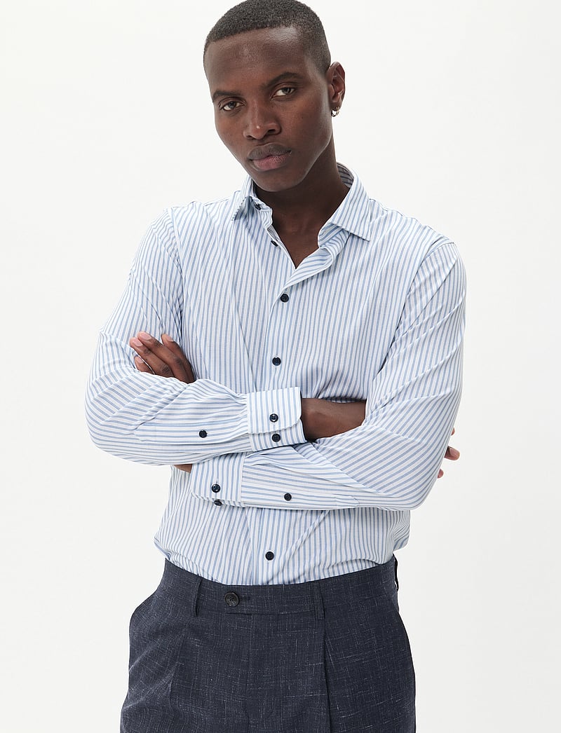 Matinique - MAmarc N - stribede skjorter - dÉja vu blue - 0