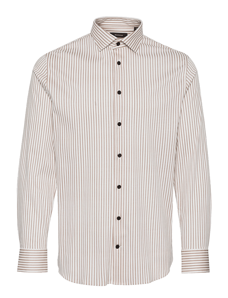 Matinique - MAmarc N - randiga skjortor - nut - 1