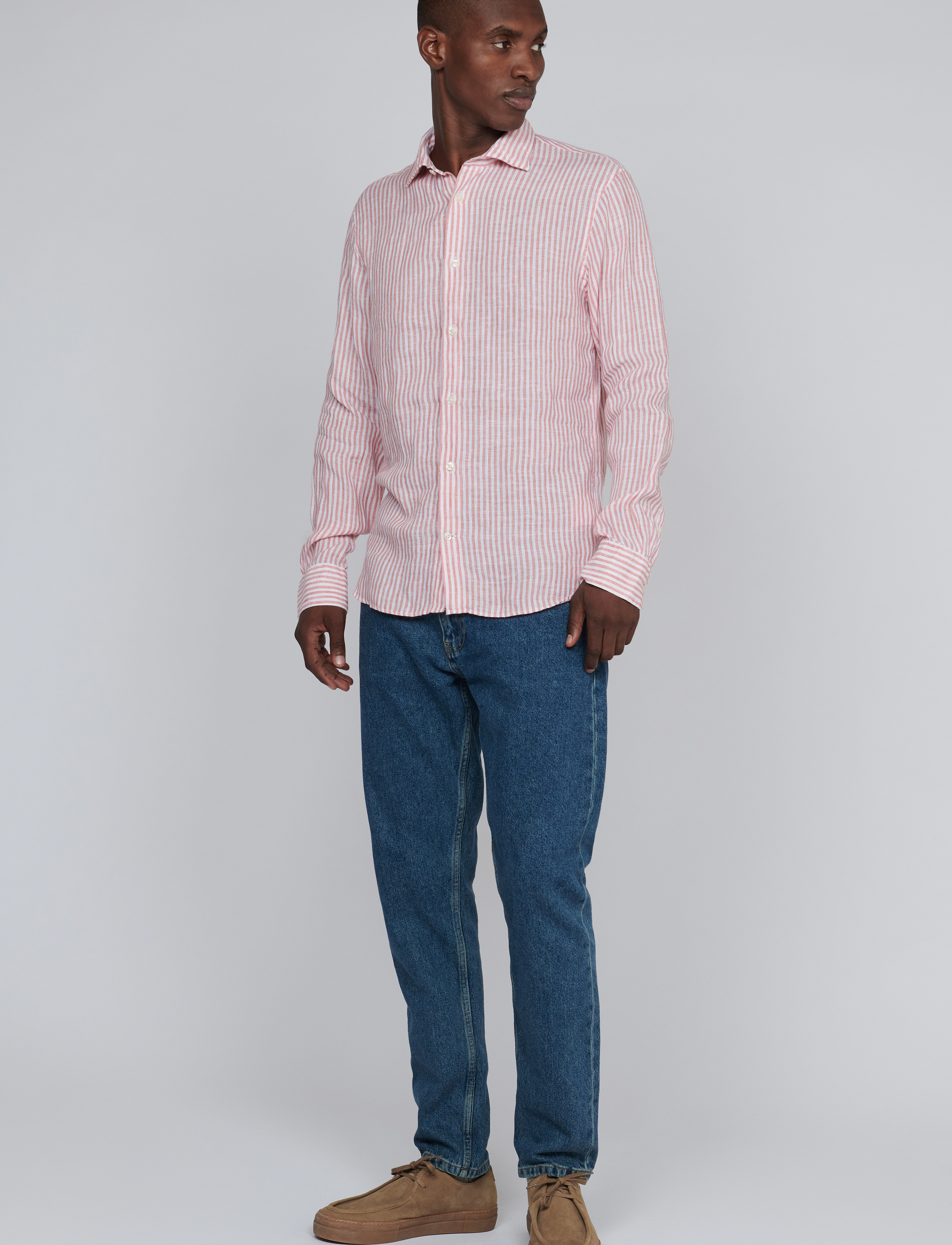 Matinique - MAmarc short - linneskjortor - faded rose - 3