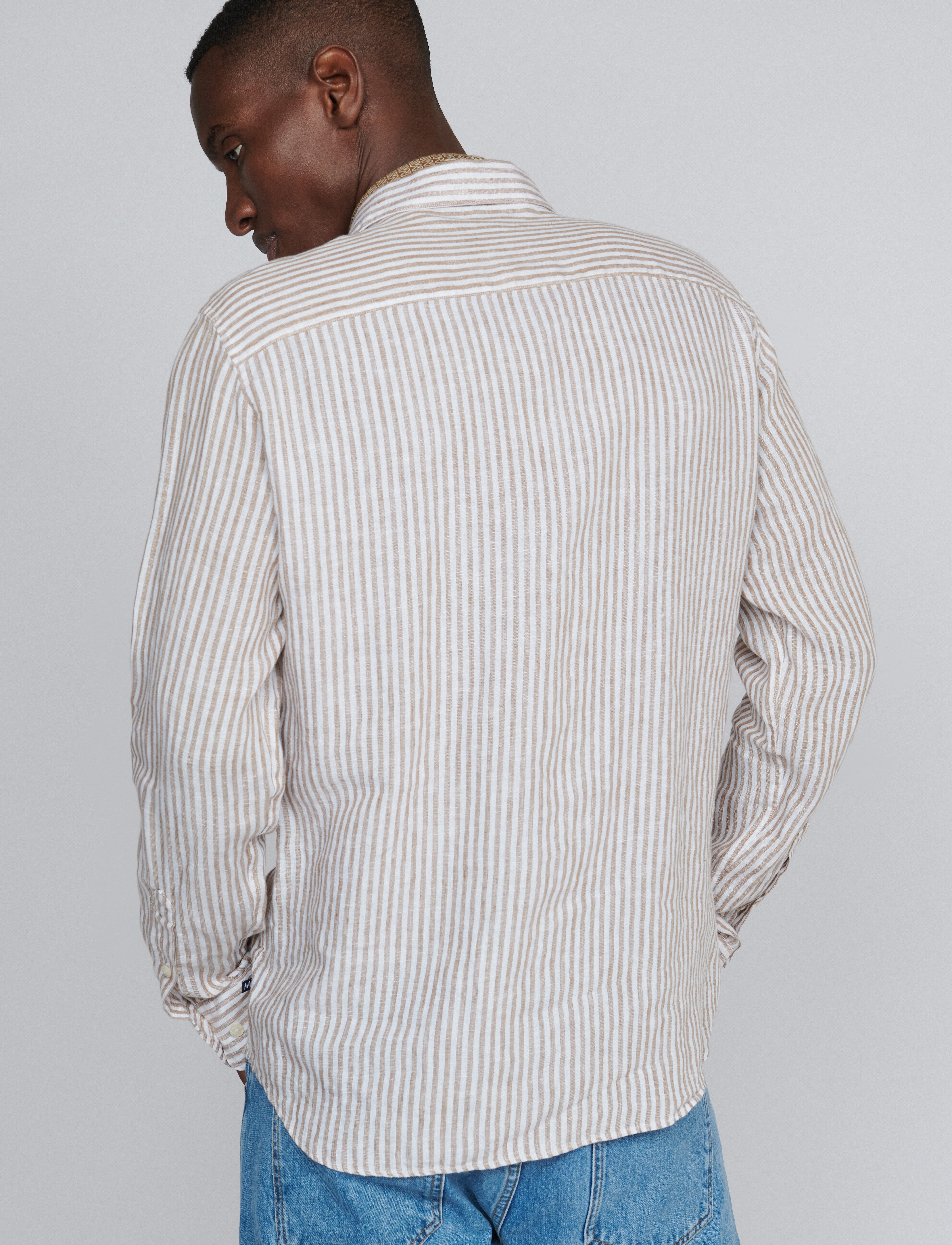 Matinique - MAmarc short - linneskjortor - otter - 4