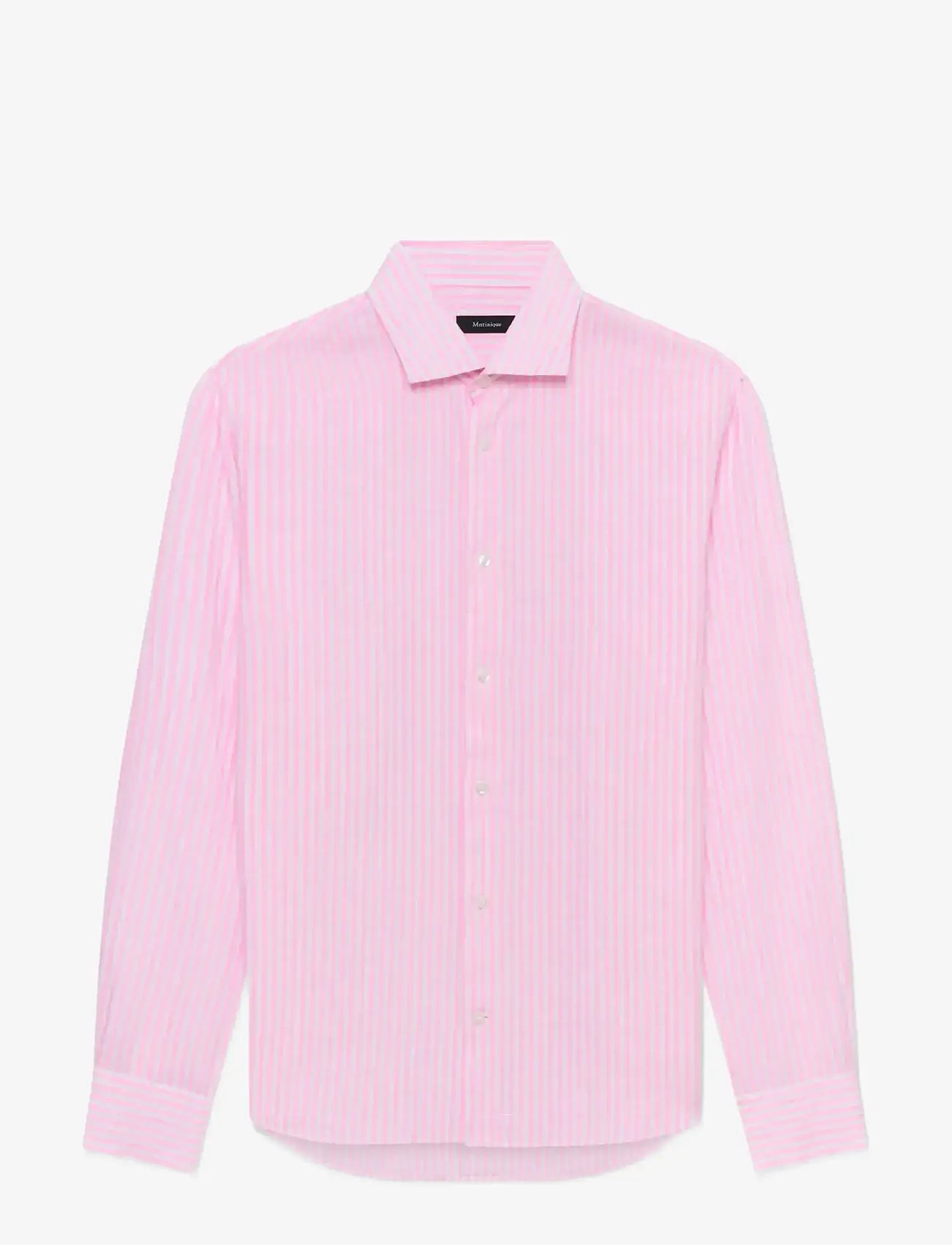 Matinique - MAmarc short - gestreifte hemden - prism pink - 1