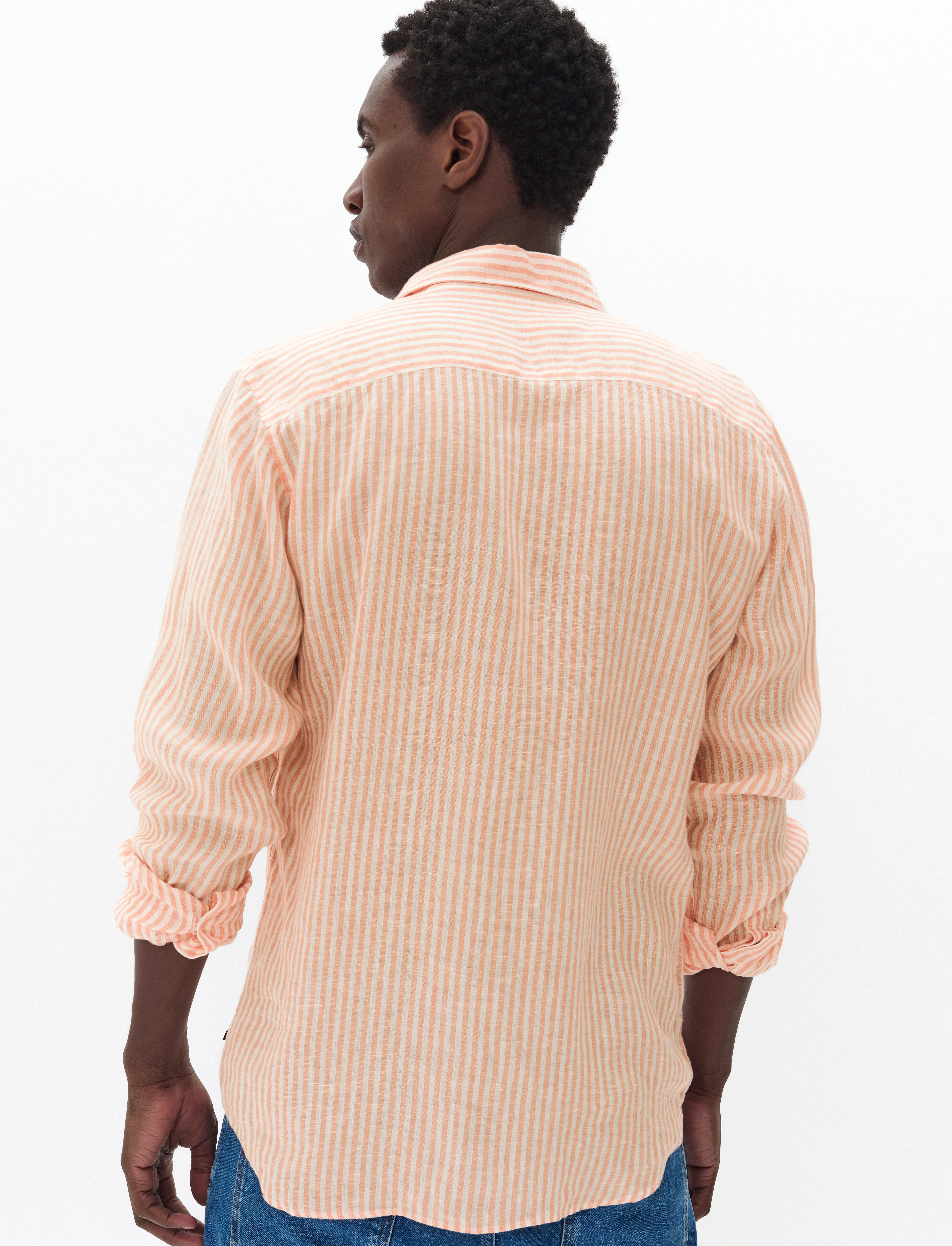 Matinique - MAmarc short - leinenhemden - shell coral - 3