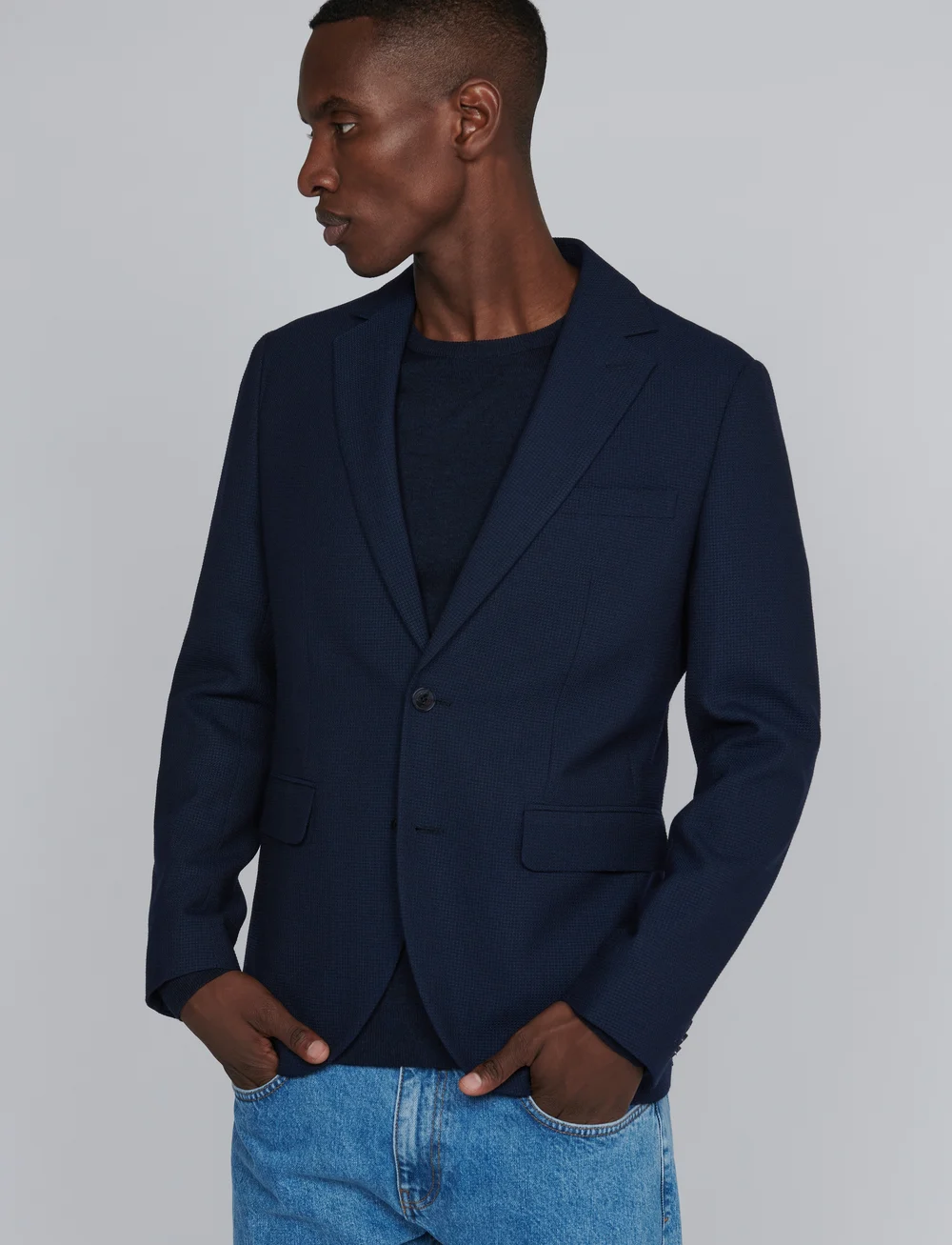 Matinique - MAgeorge - single breasted blazers - dark navy - 0