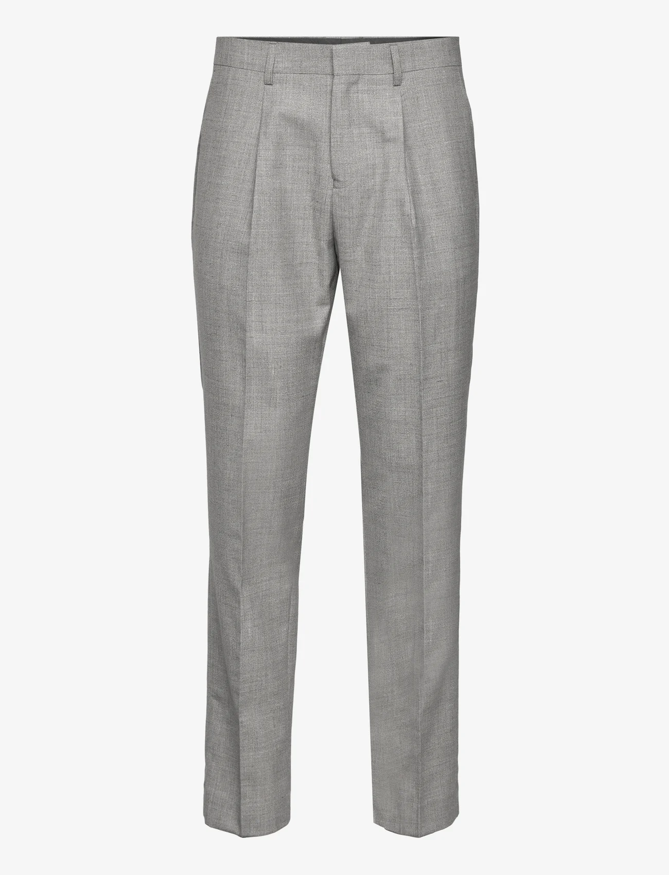 Matinique - MAweller Pleat Pant - kostiumo kelnės - winter twig melange - 0