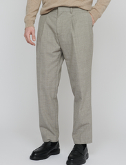 Matinique - MAweller Pleat Pant - kostiumo kelnės - winter twig melange - 2