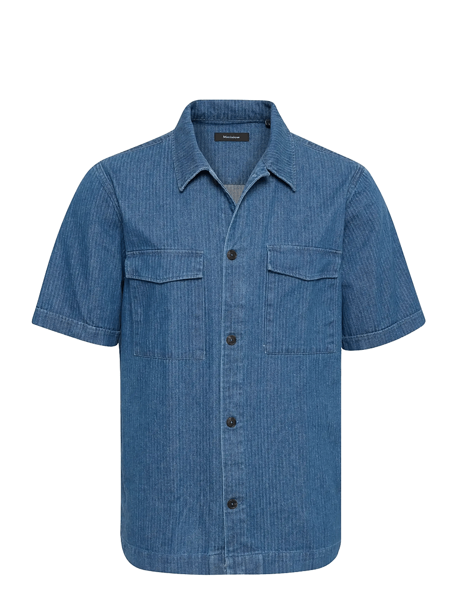 Matinique - MArouget - jeanshemden - light washed denim - 1