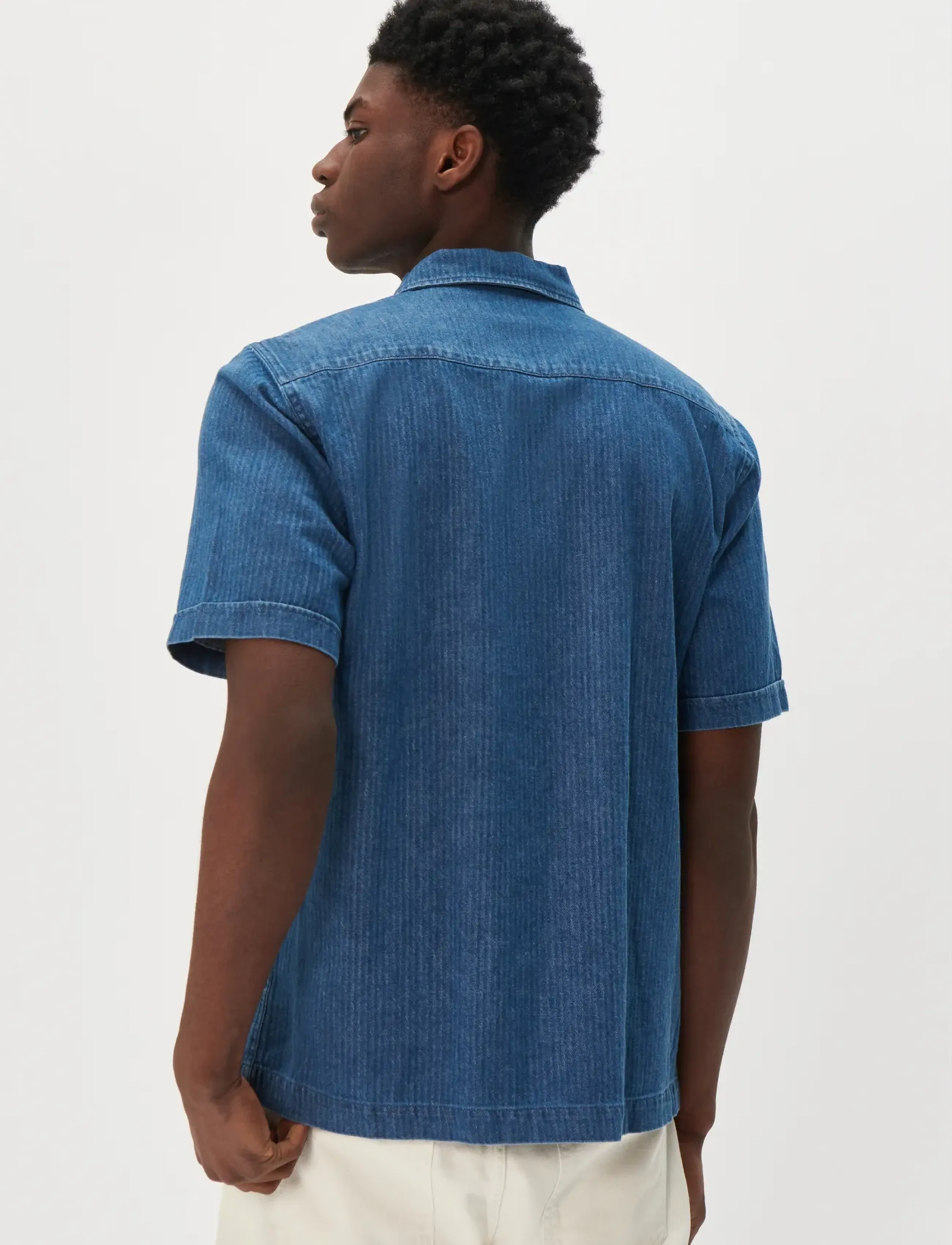 Matinique - MArouget - denim shirts - light washed denim - 4