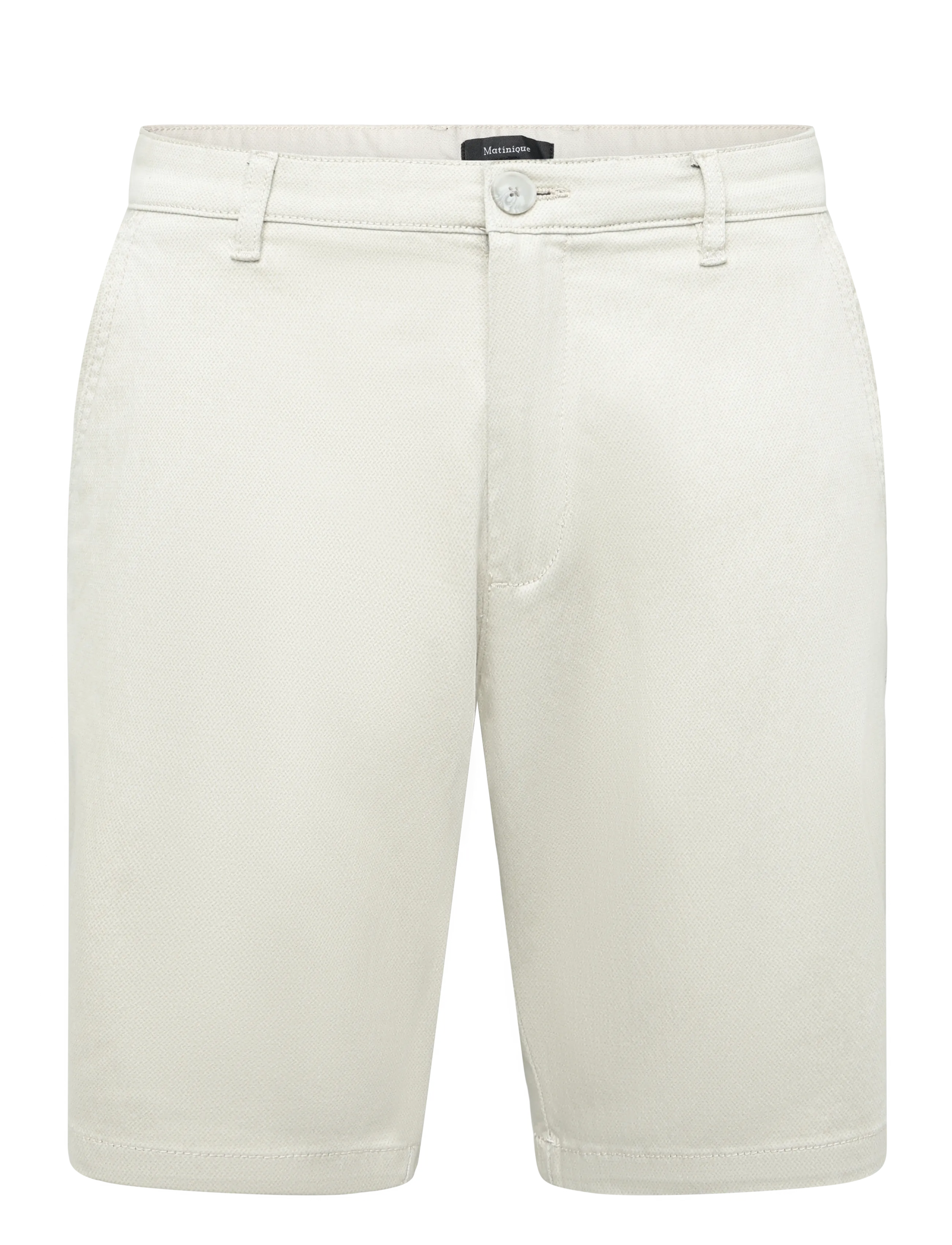 Matinique MAthomas Short - Casual shorts - OFF WHITE / beige