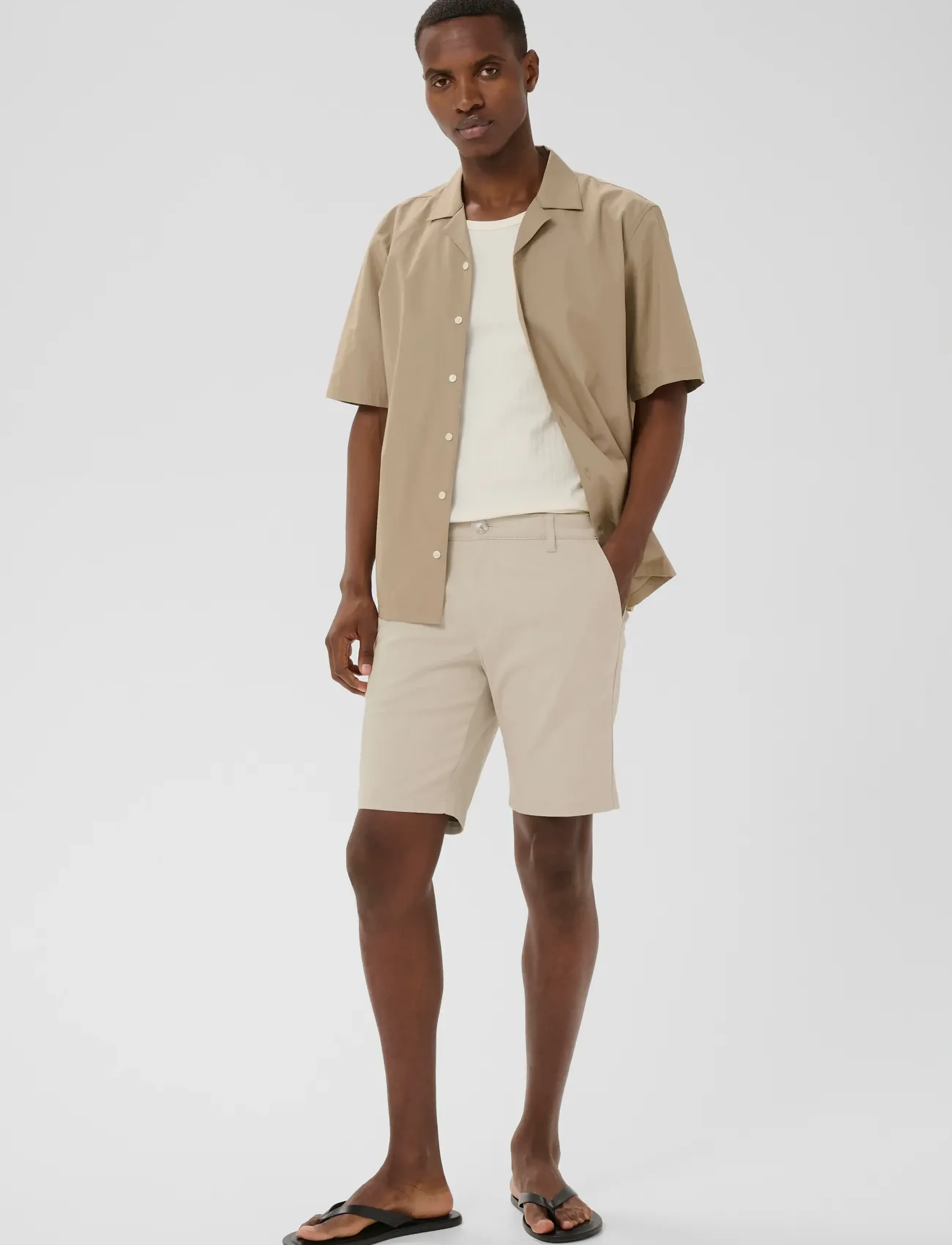 Matinique Mathomas Short, 40, Beige, Shorts > Afslappede Shorts, Herre