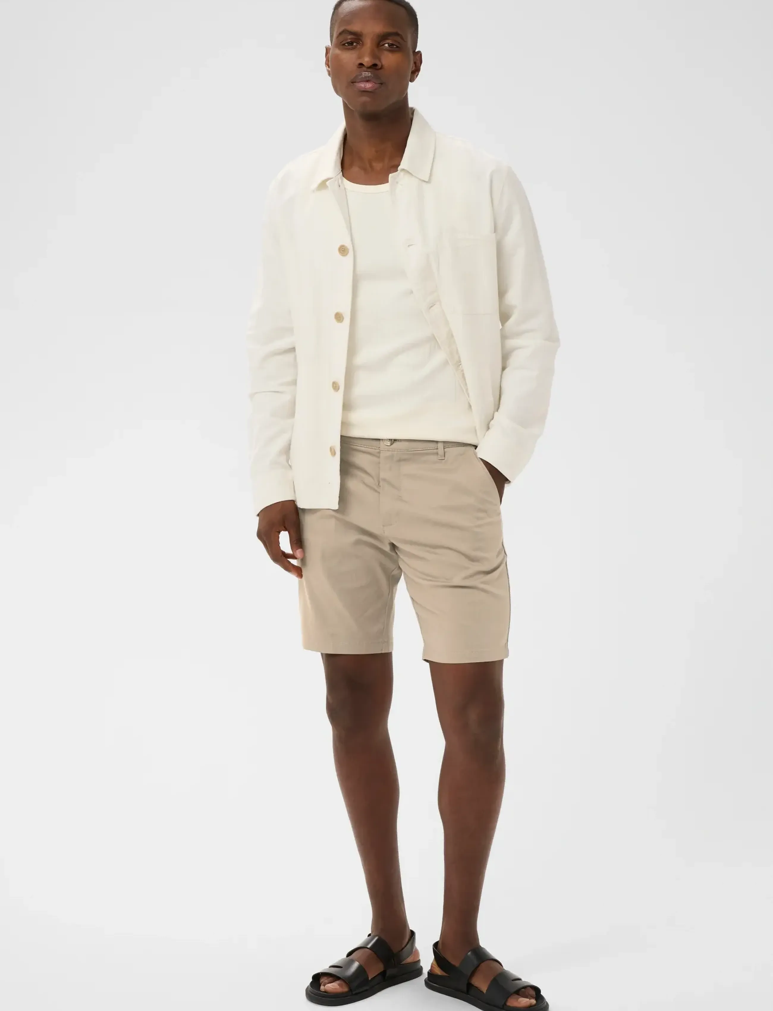 Matinique Mathomas Short, 31, Beige, Shorts > Afslappede Shorts, Herre