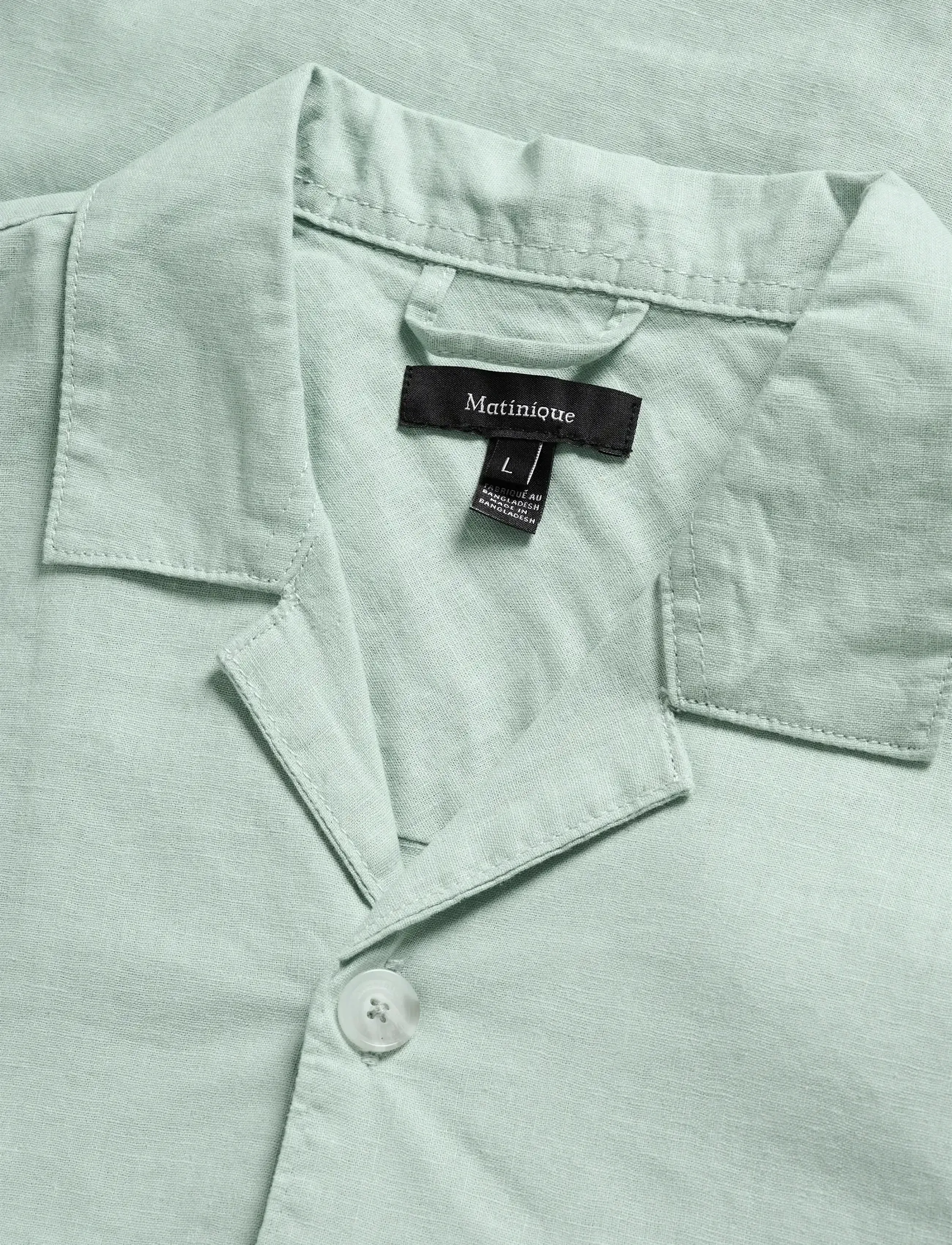 Matinique - MAbarto - hørskjorter - aqua gray - 5