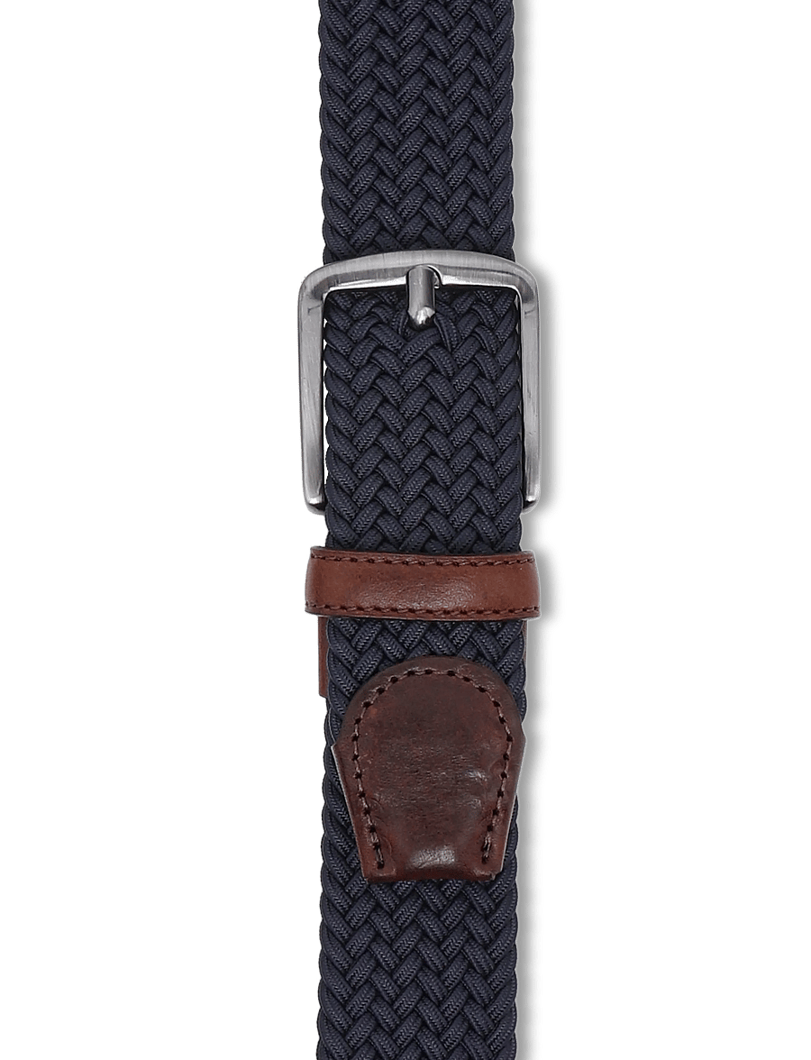 Matinique - MABraed - geflochtene gürtel - dark navy - 2