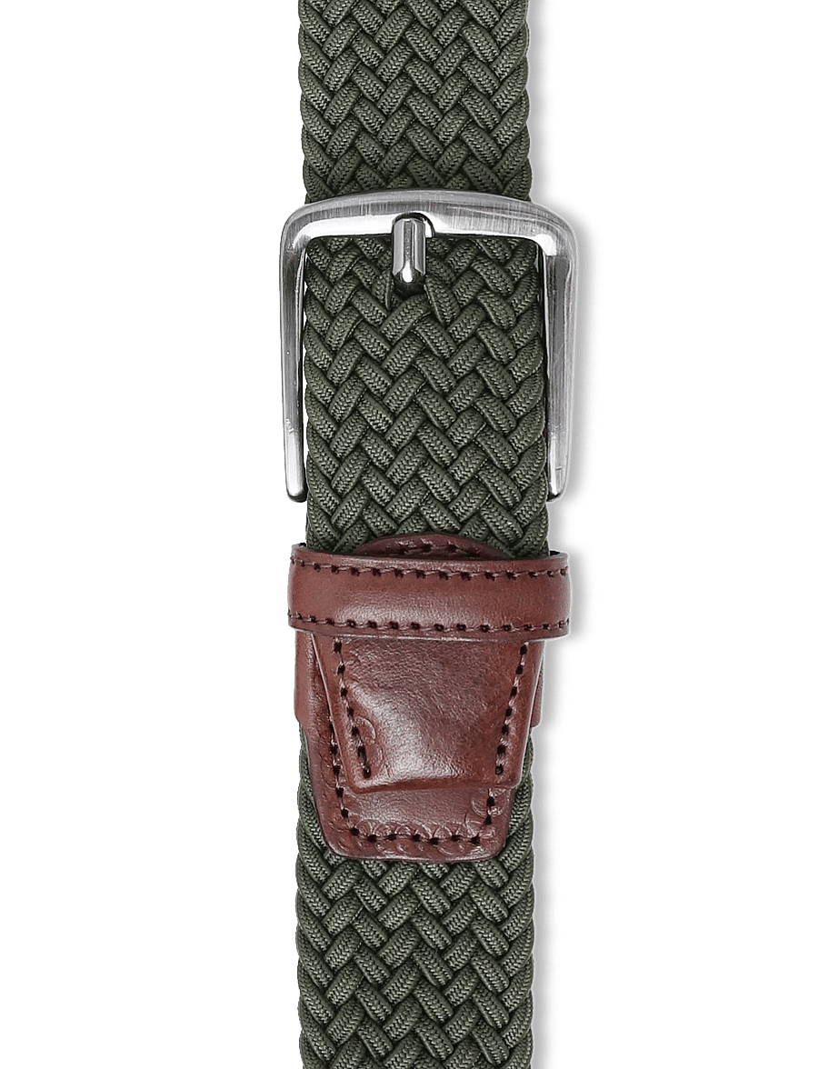 Matinique - MABraed - geflochtene gürtel - olive night - 2