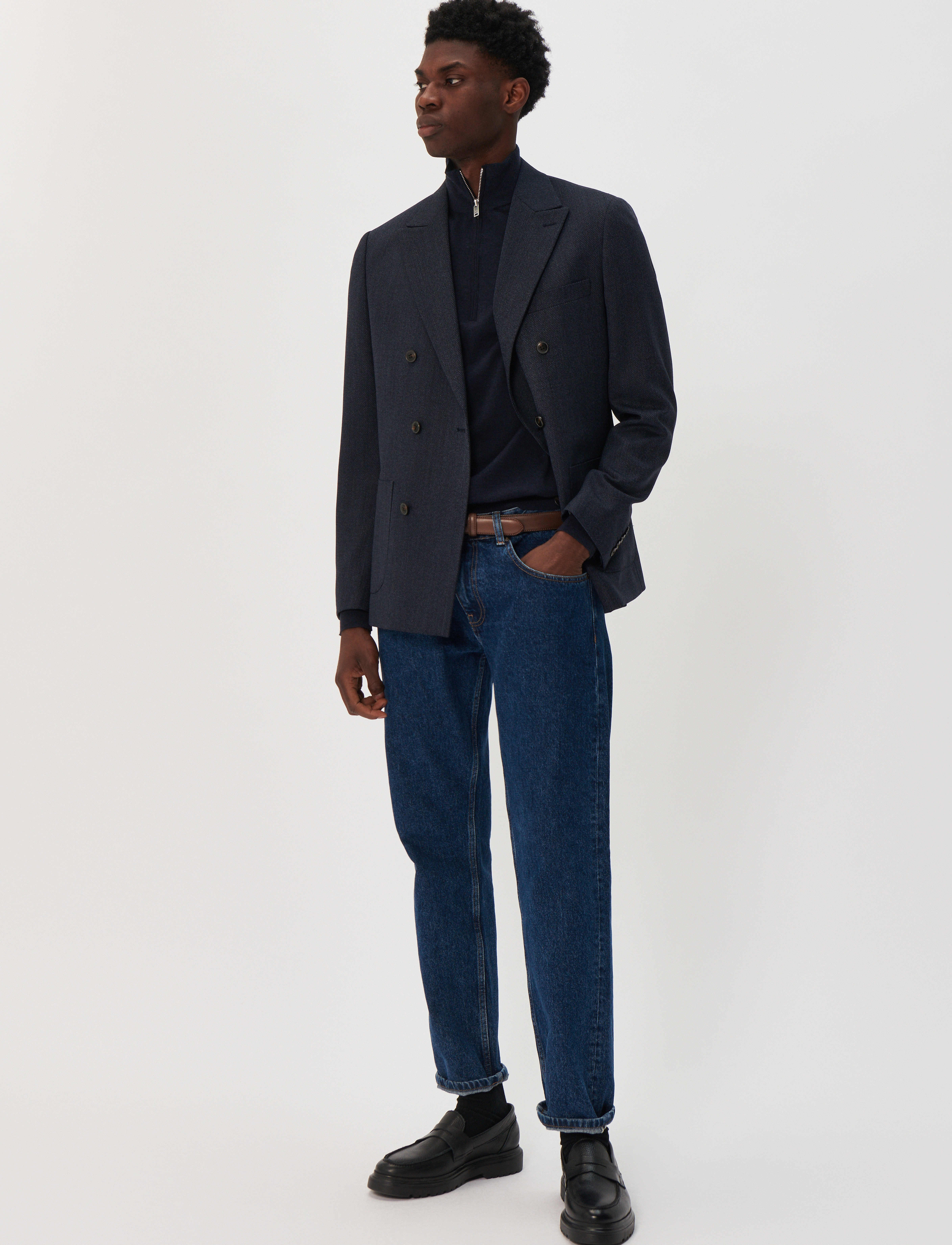 Matinique - MAgaret Double - dubbelknäppta kavajer - dark navy - 3