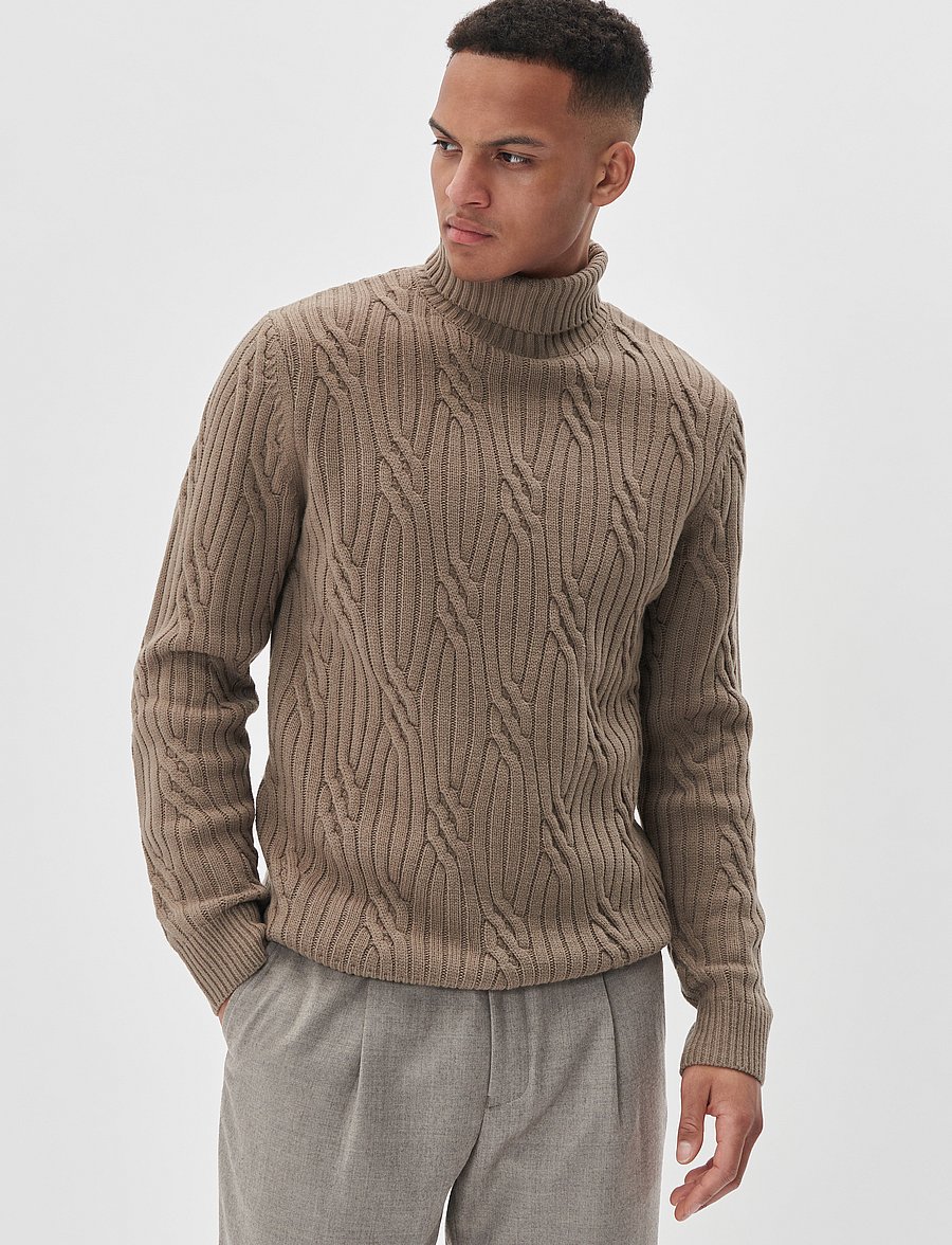 Matinique - MAroll pattern - rollkragenpullover - fallen rock - 0