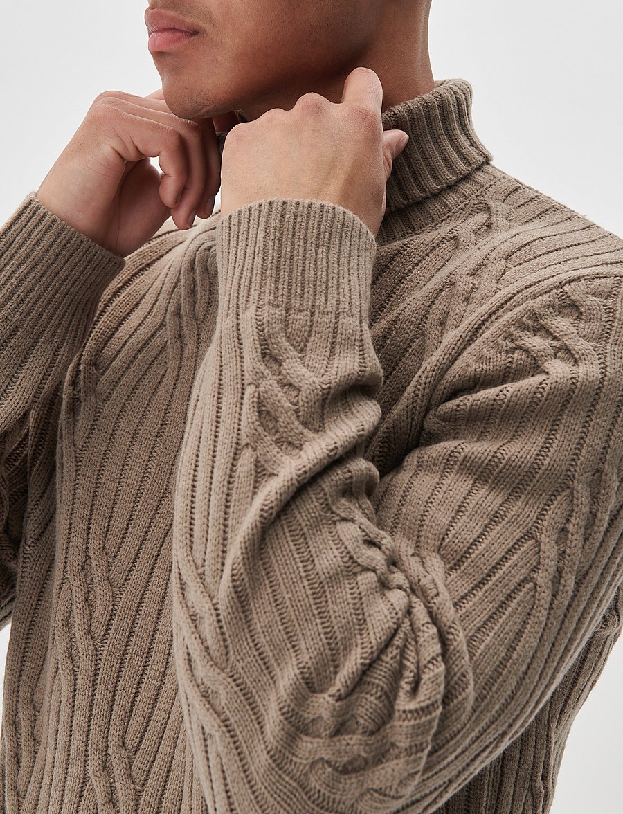 Matinique - MAroll pattern - rollkragenpullover - fallen rock - 5
