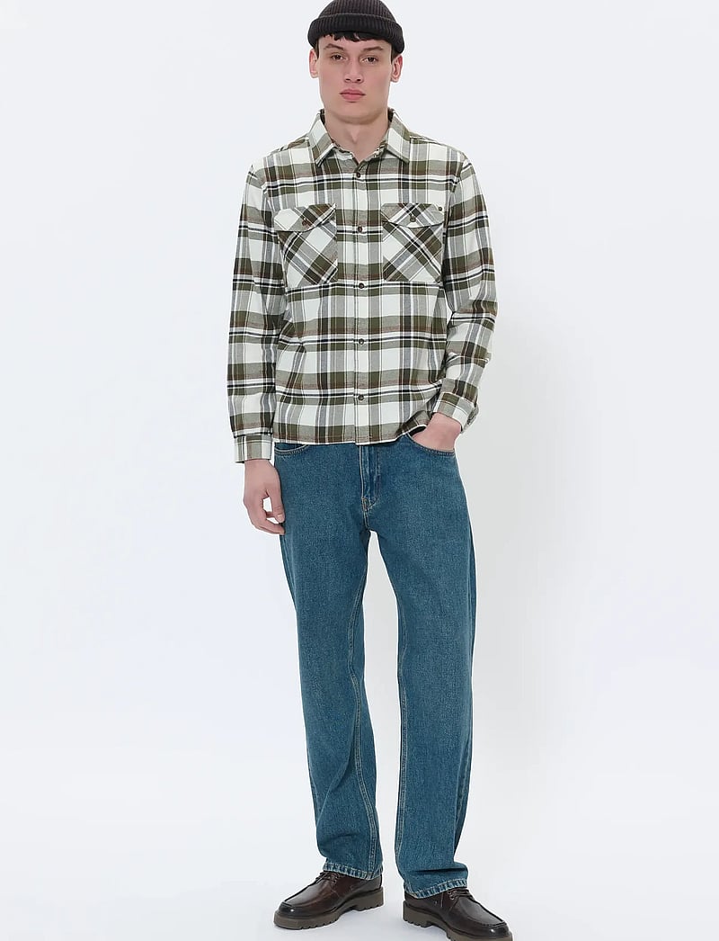 Matinique - MAglibbon Heritage - rutiga skjortor - olive night - 2