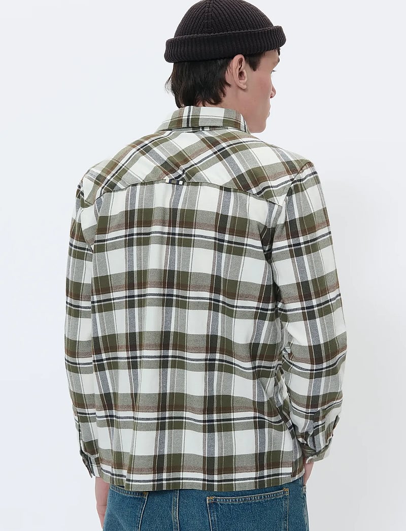 Matinique - MAglibbon Heritage - rutiga skjortor - olive night - 3