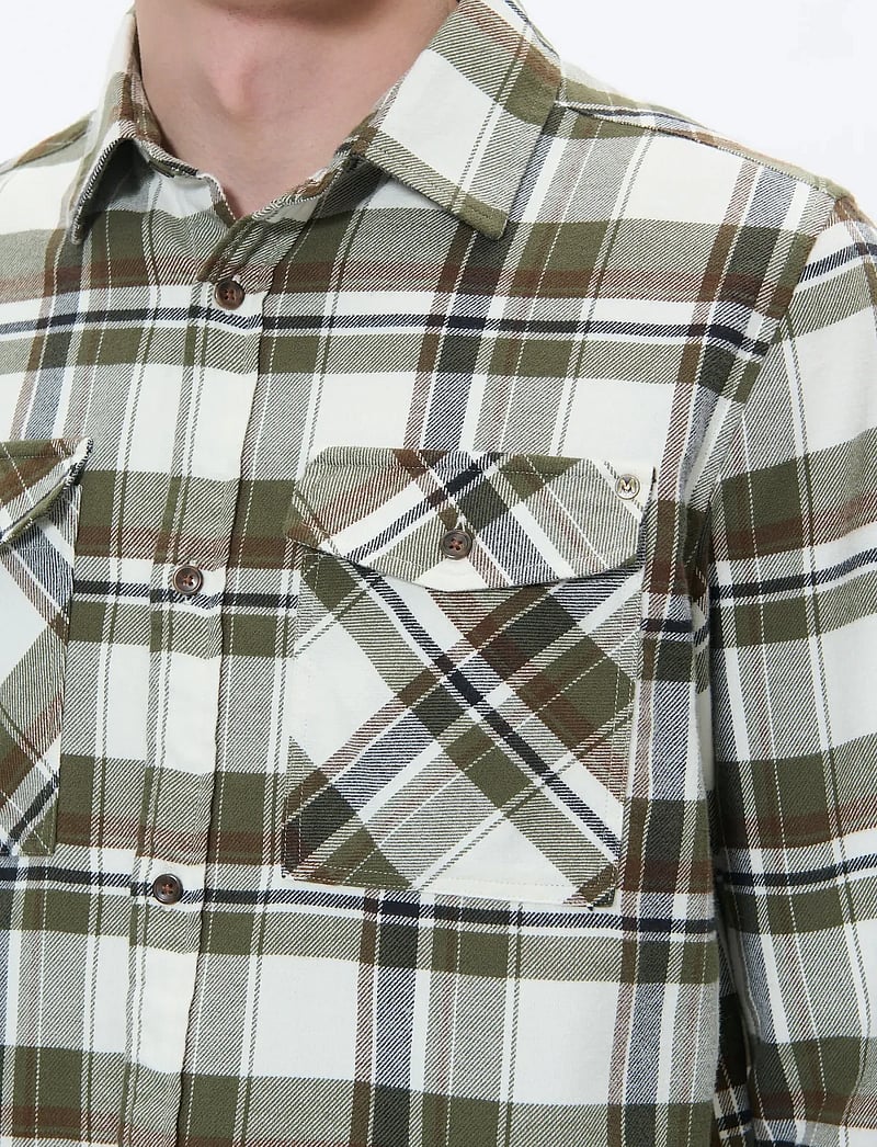 Matinique - MAglibbon Heritage - rutiga skjortor - olive night - 4