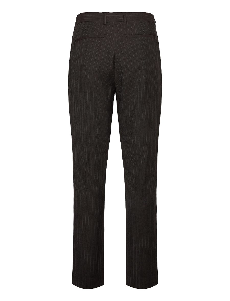 Matinique - MAweller Pleat Pant - Ülikonnapüksid - espresso - 2