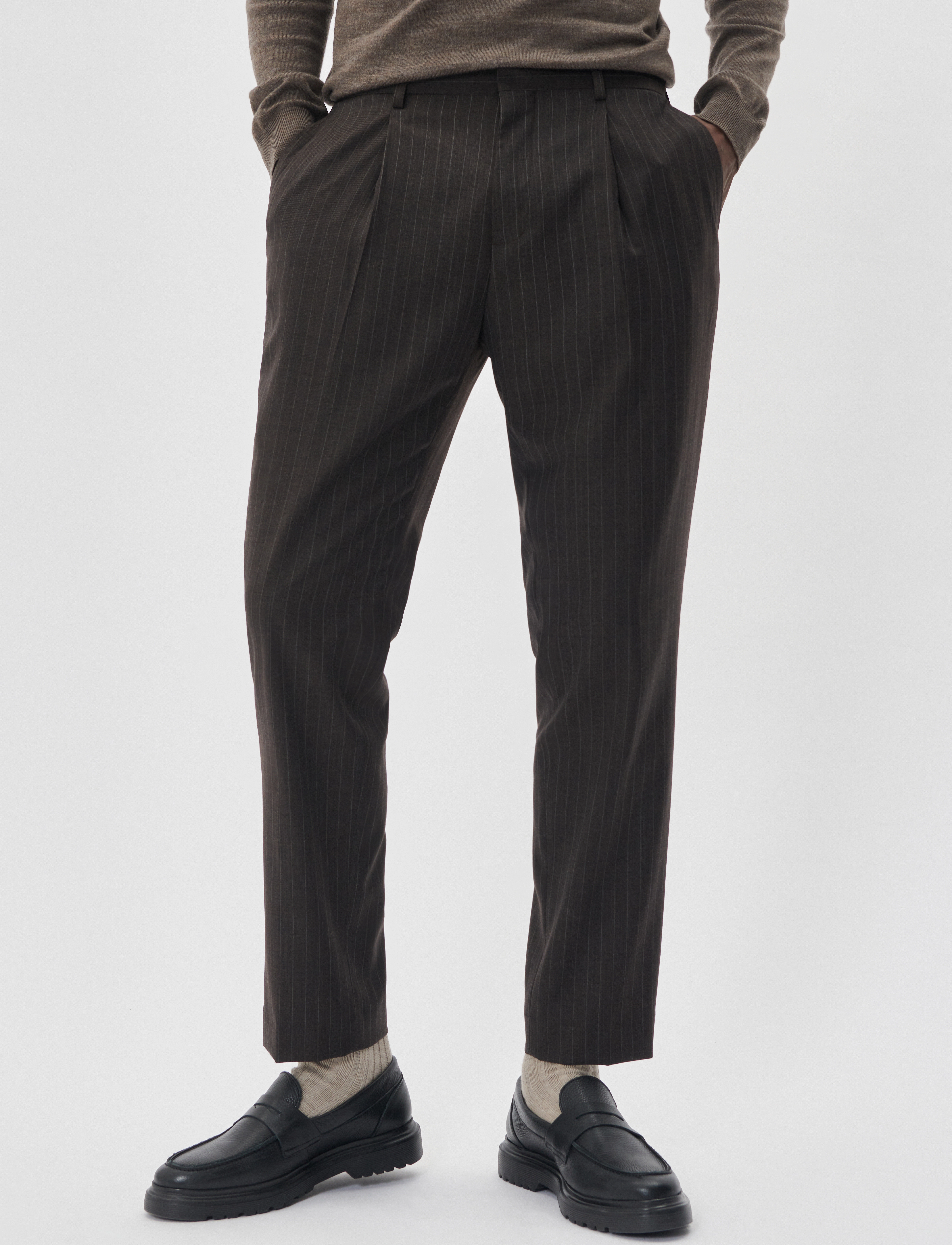 Matinique MAweller Pleat Pant - Deals - ESPRESSO / brown