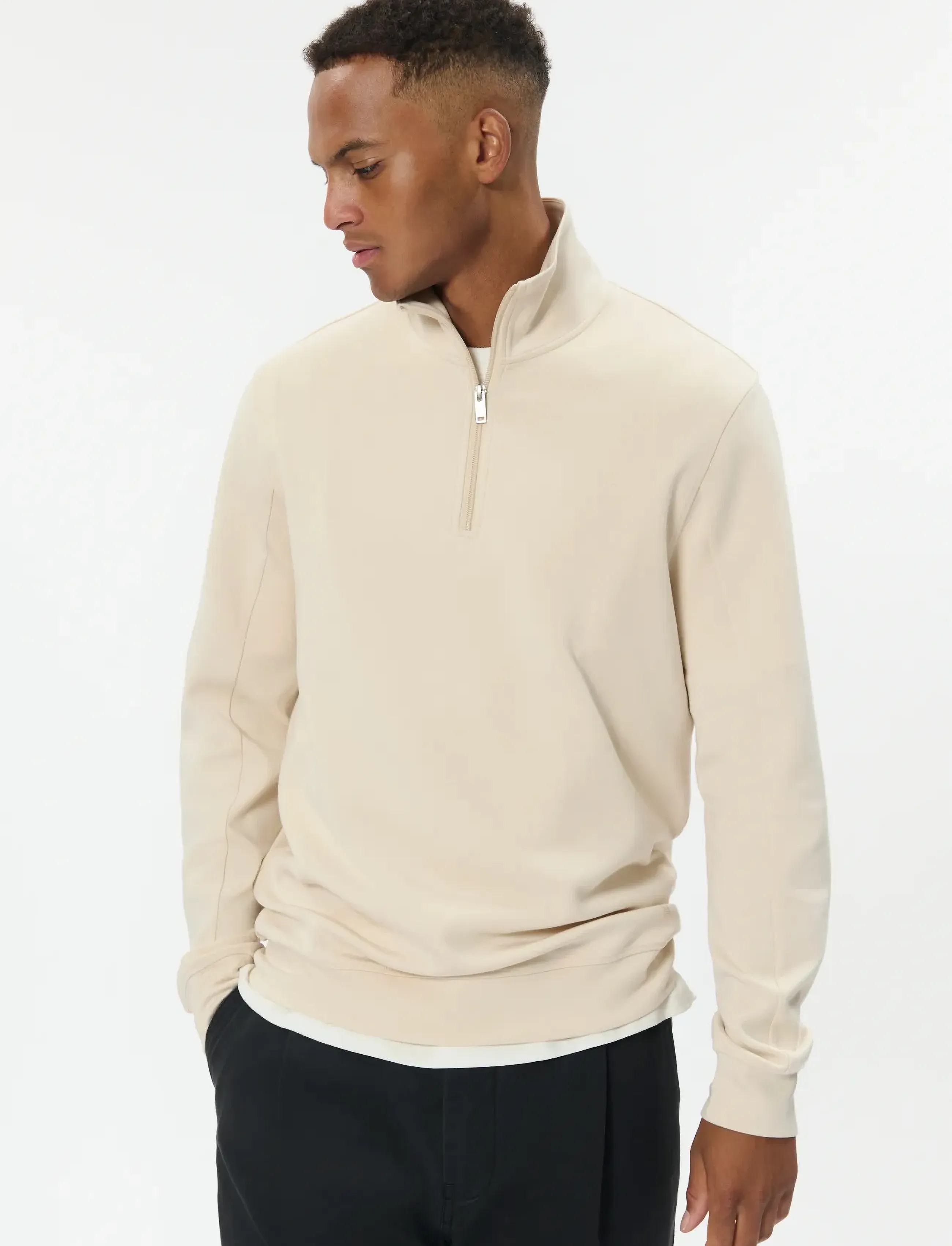 Matinique MAkade - Sweatshirts - FOG / cream