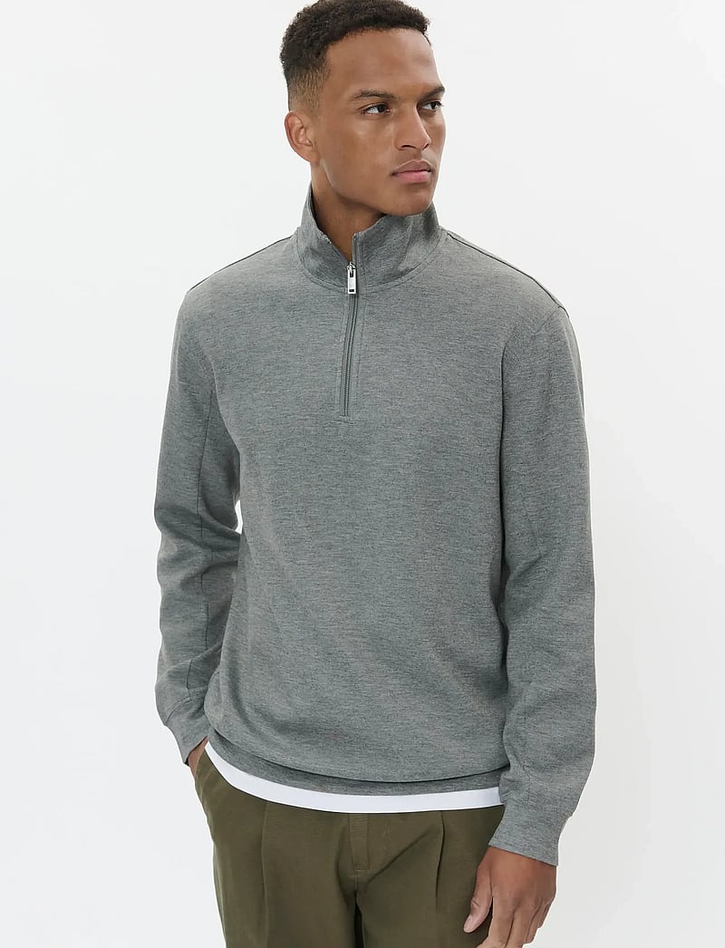 Matinique - MAkade - swetry - medium grey melange - 0