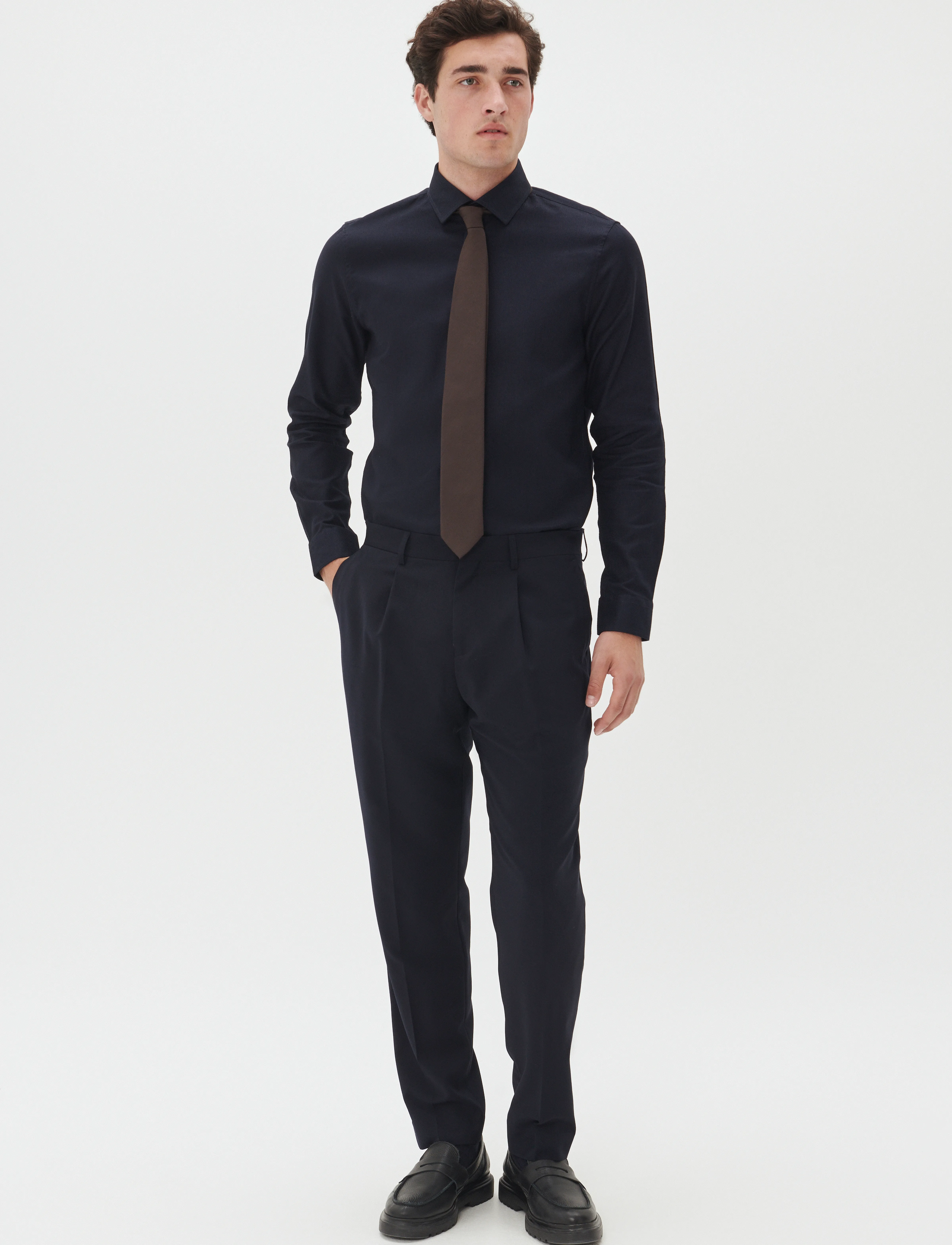 Matinique - MAtrostol BN - formal shirts - dark navy - 3