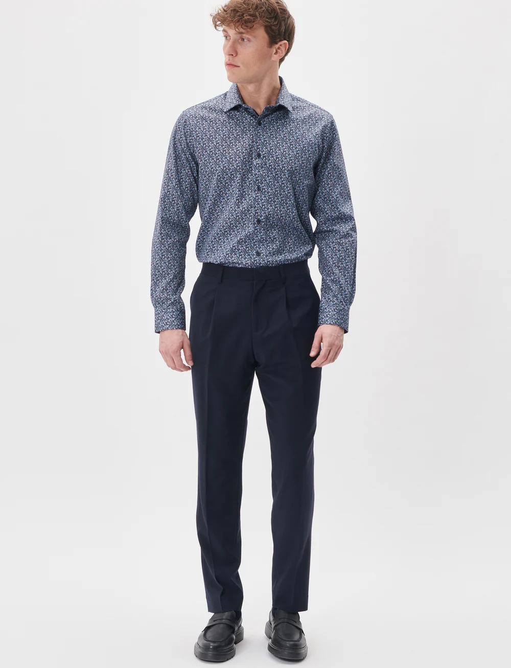 Matinique - MAtrostol BN - mönstrade skjortor - dark navy - 3