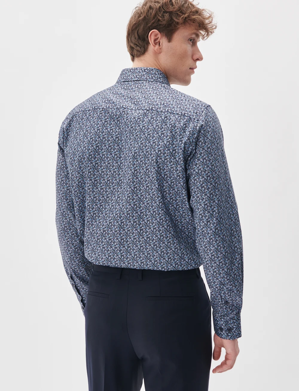 Matinique - MAtrostol BN - mönstrade skjortor - dark navy - 4