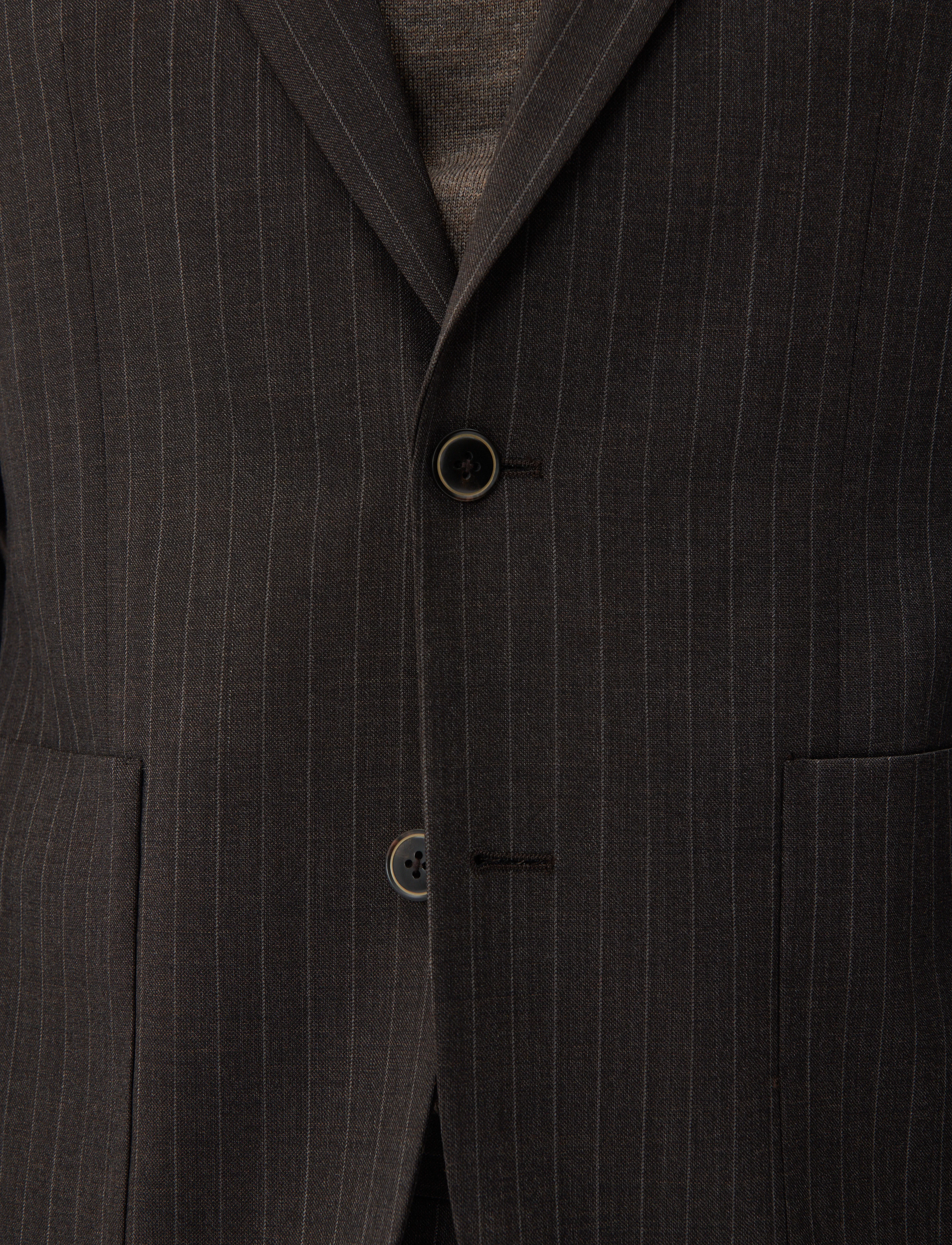 Matinique - MAgeorge - single breasted blazers - espresso - 5