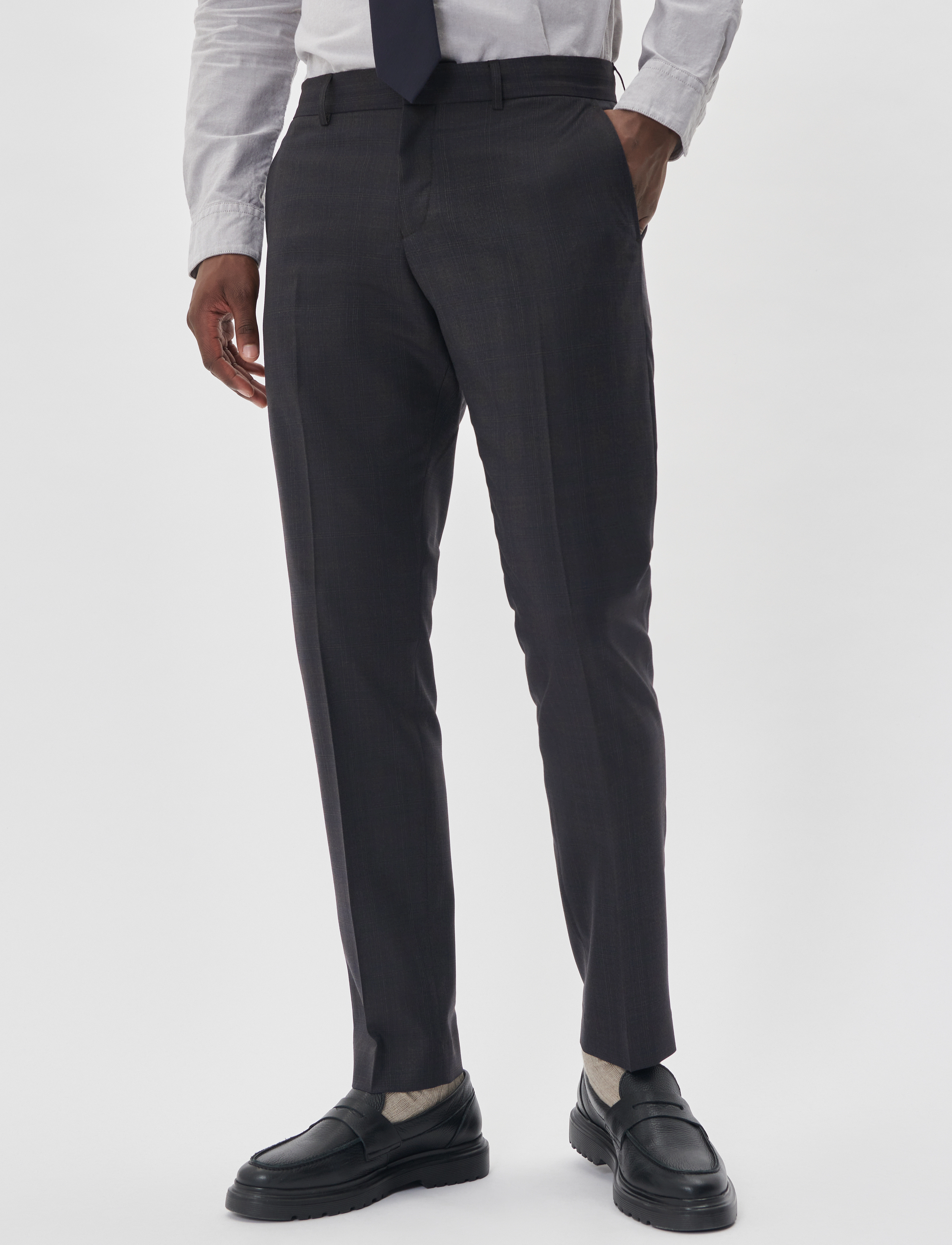 Matinique MAlas - Habitbukser - ESPRESSO / grey