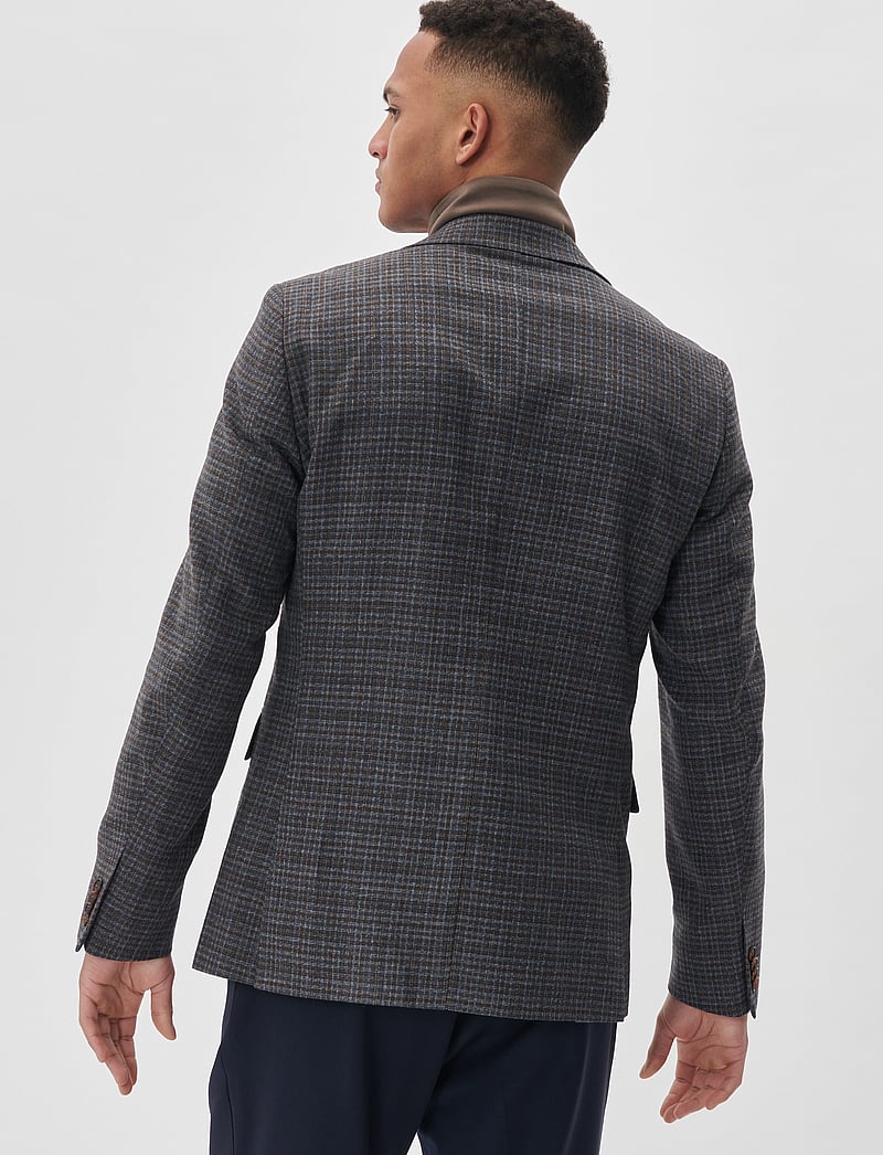 Matinique - MAgeorge - enkeltradede blazere - morel melange - 4