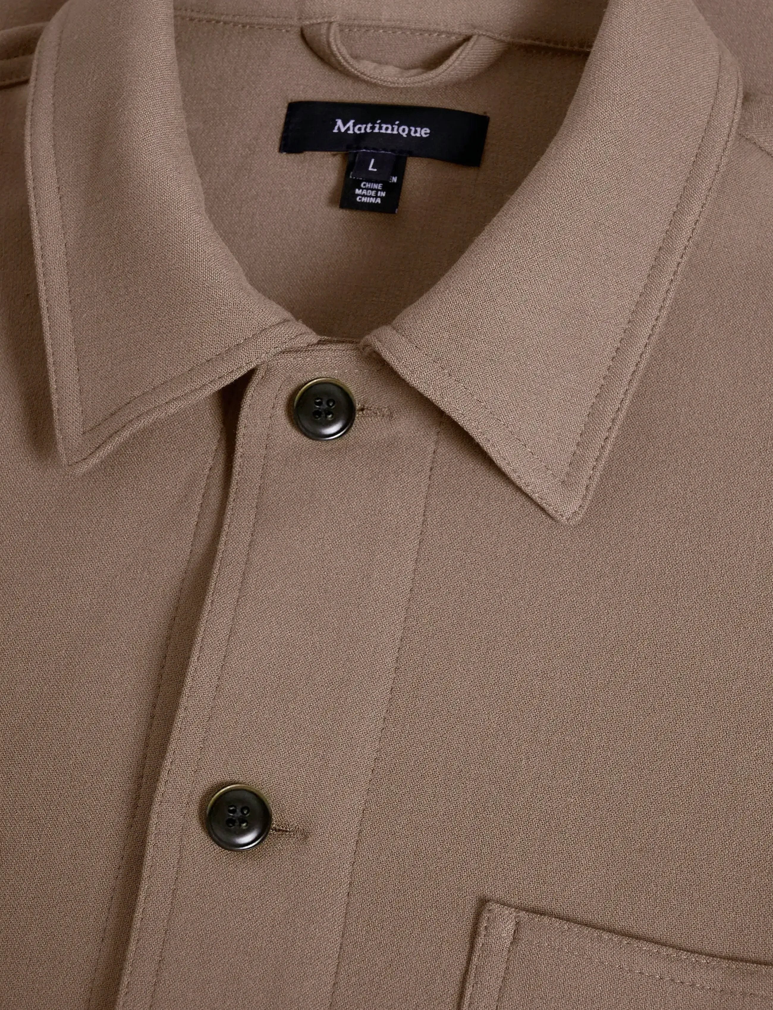 Matinique - MApelton N - casual skjortor - morel - 5