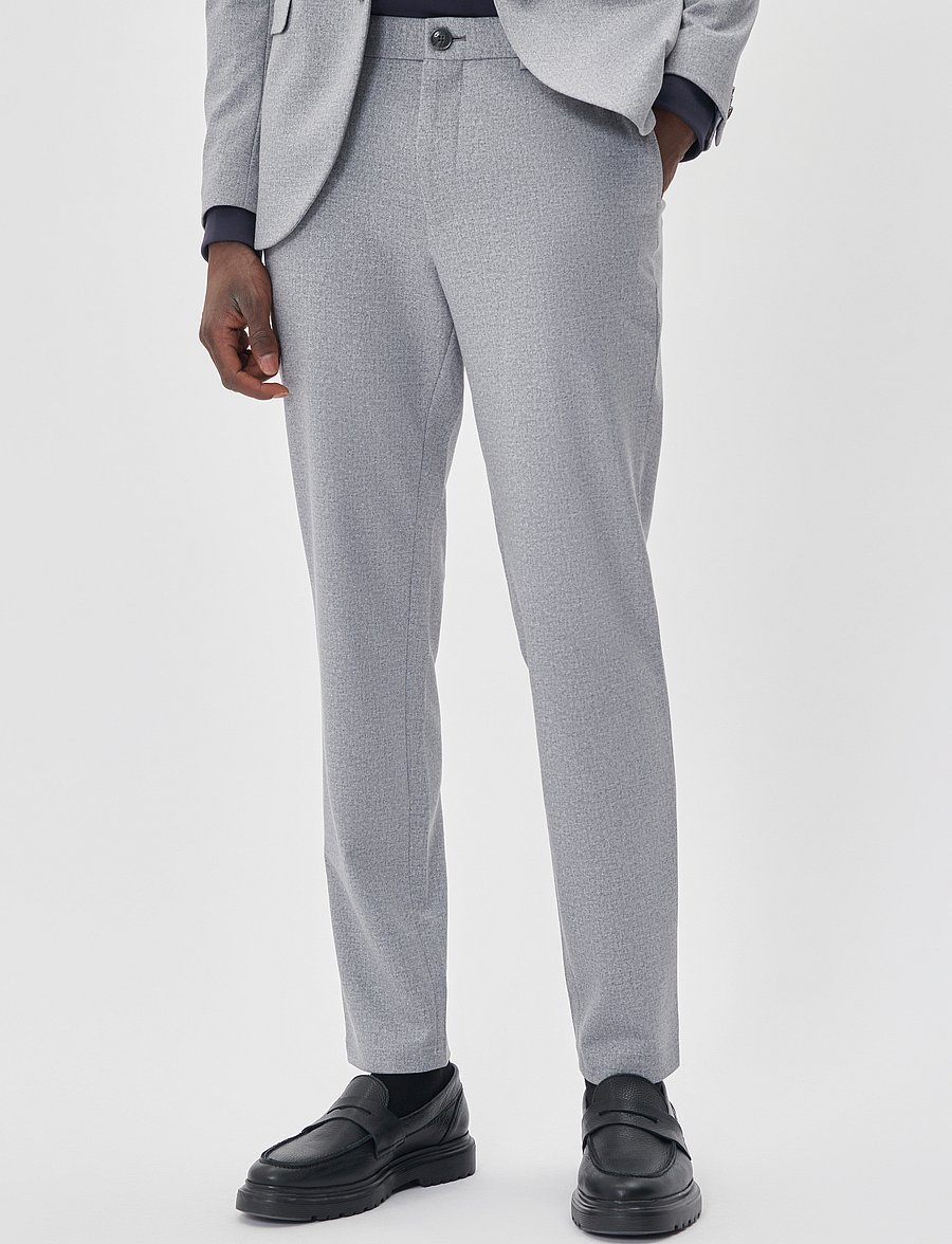Matinique - MAliam Jersey Pant - casual - medium grey melange - 0