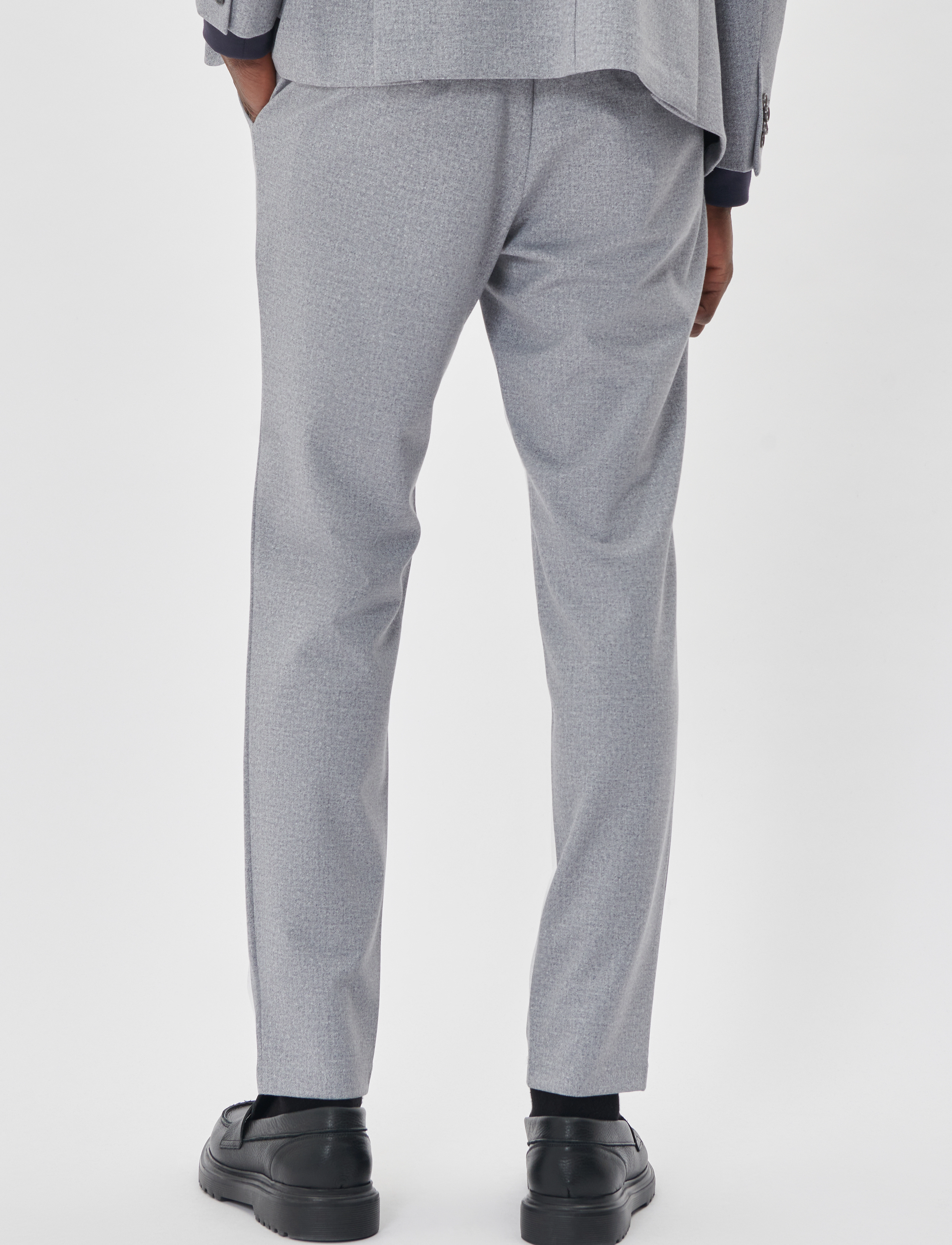 Matinique - MAliam Jersey Pant - mehed - medium grey melange - 4