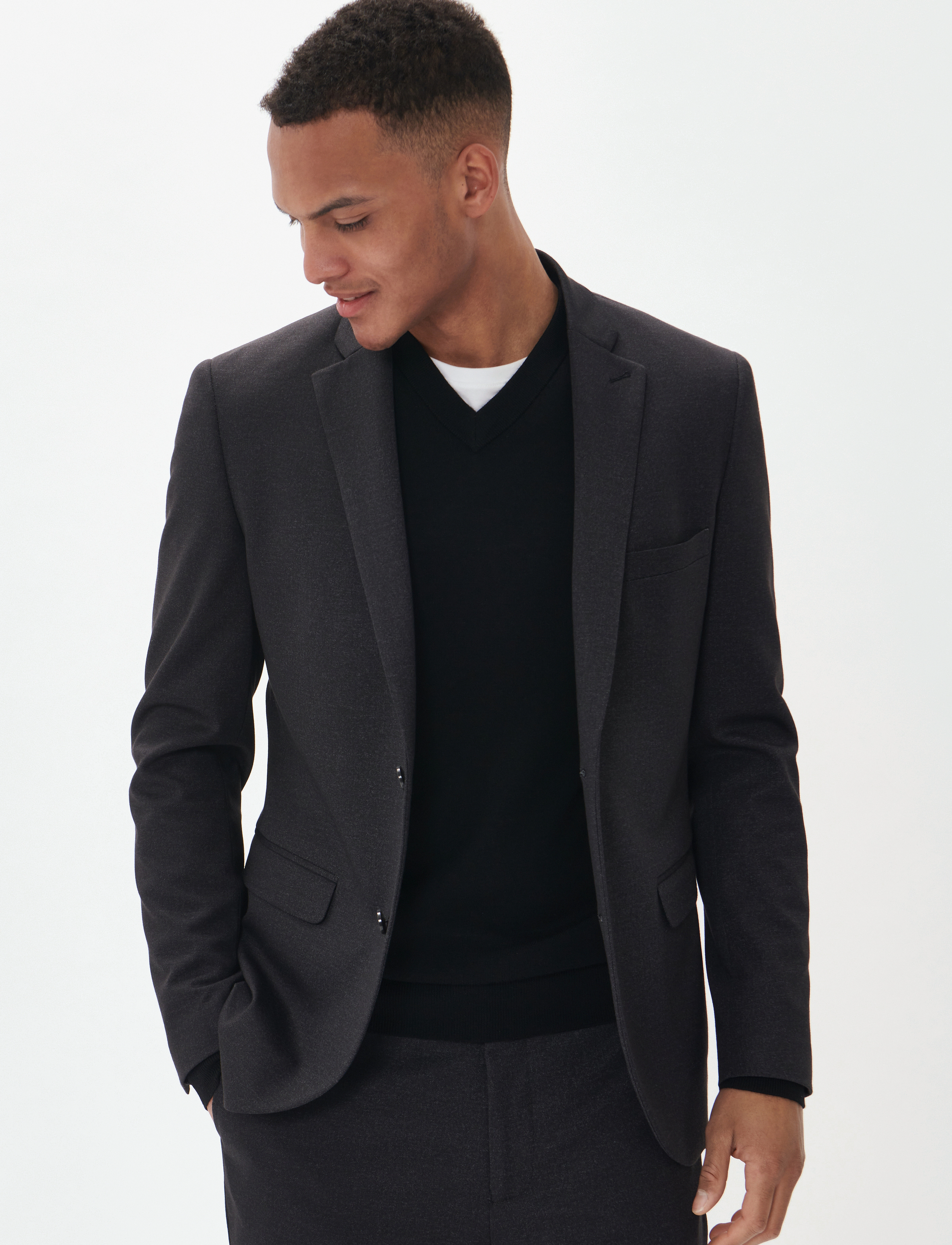 Matinique Mageorge Jersey, Mænd, Jersey Blazer, Grå, Str: 50