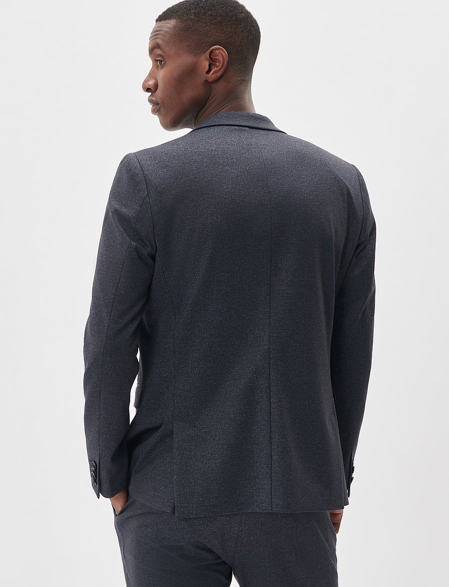 Matinique - MAgeorge Jersey - single breasted blazers - insignia blue - 4