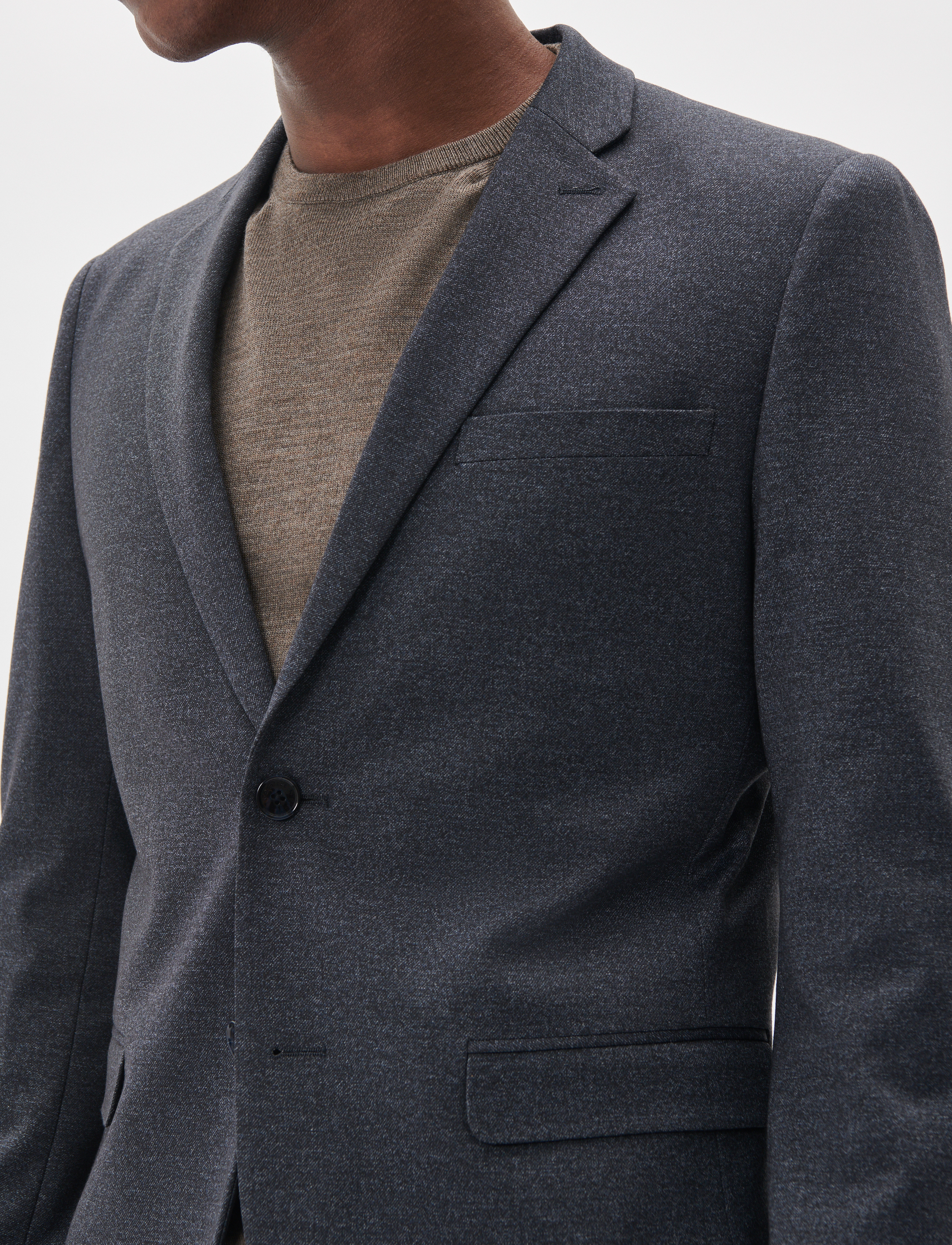 Matinique - MAgeorge Jersey - enkeltradede blazere - insignia blue - 5