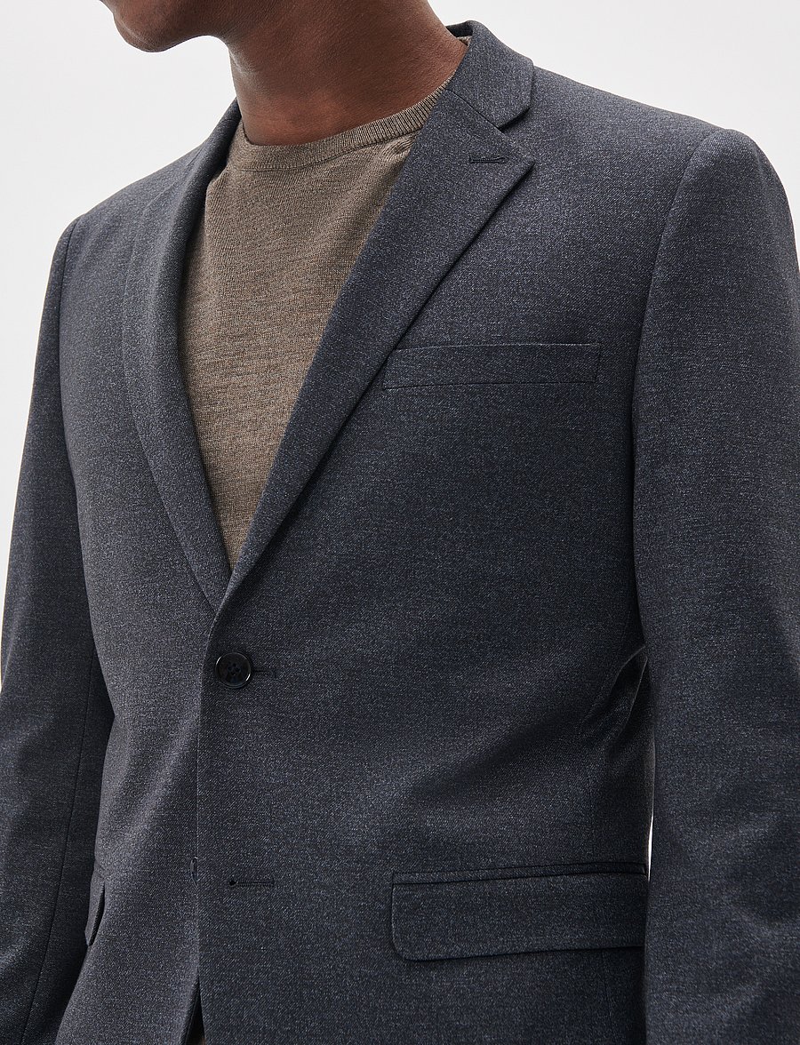 Matinique - MAgeorge Jersey - single breasted blazers - insignia blue - 5