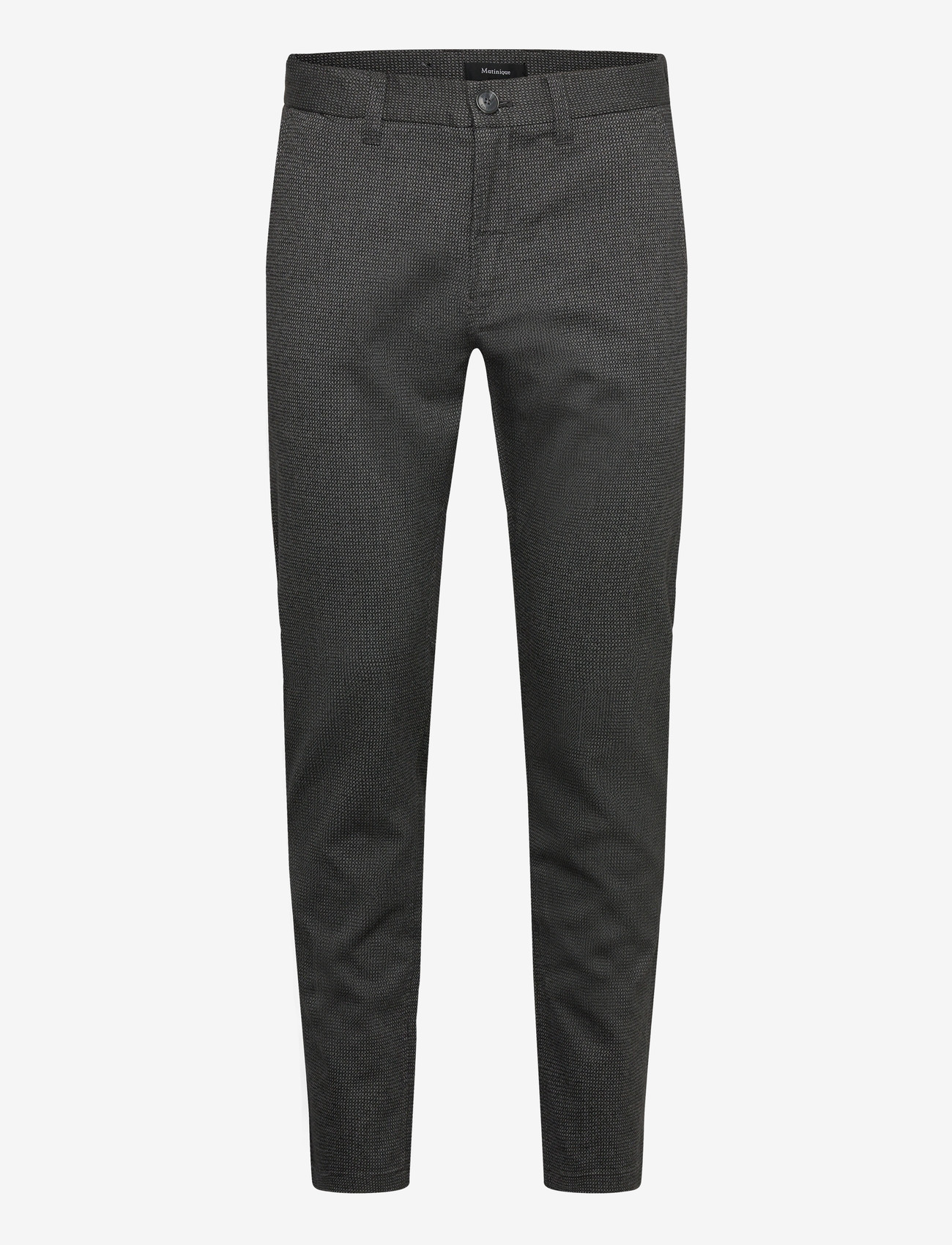 Matinique - MAparker Pant - herbstliche kleidung - dark grey melange - 0
