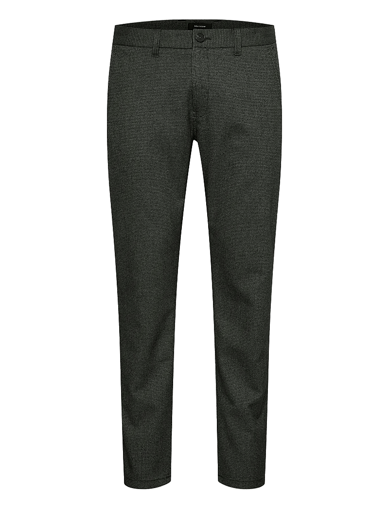 Matinique - MAparker Pant - kostiuminės kelnės - dark grey melange - 1