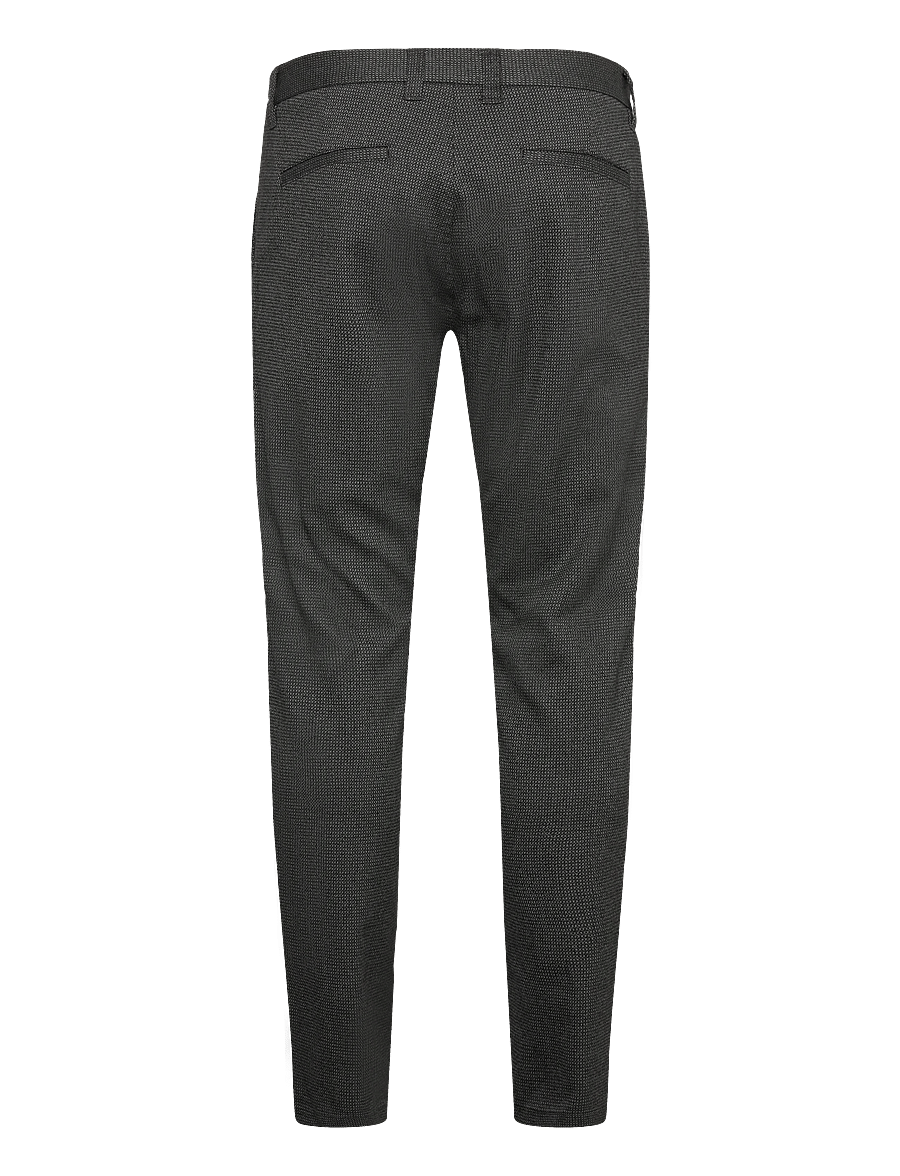Matinique - MAparker Pant - kostymbyxor - dark grey melange - 2